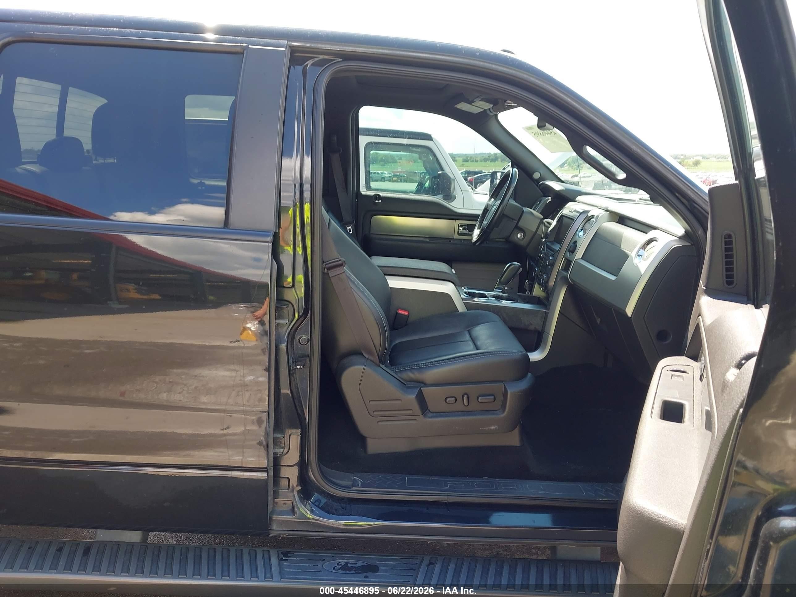 2013 Ford F-150 Fx4 Black vin: 1FTFW1ET1DKF10126