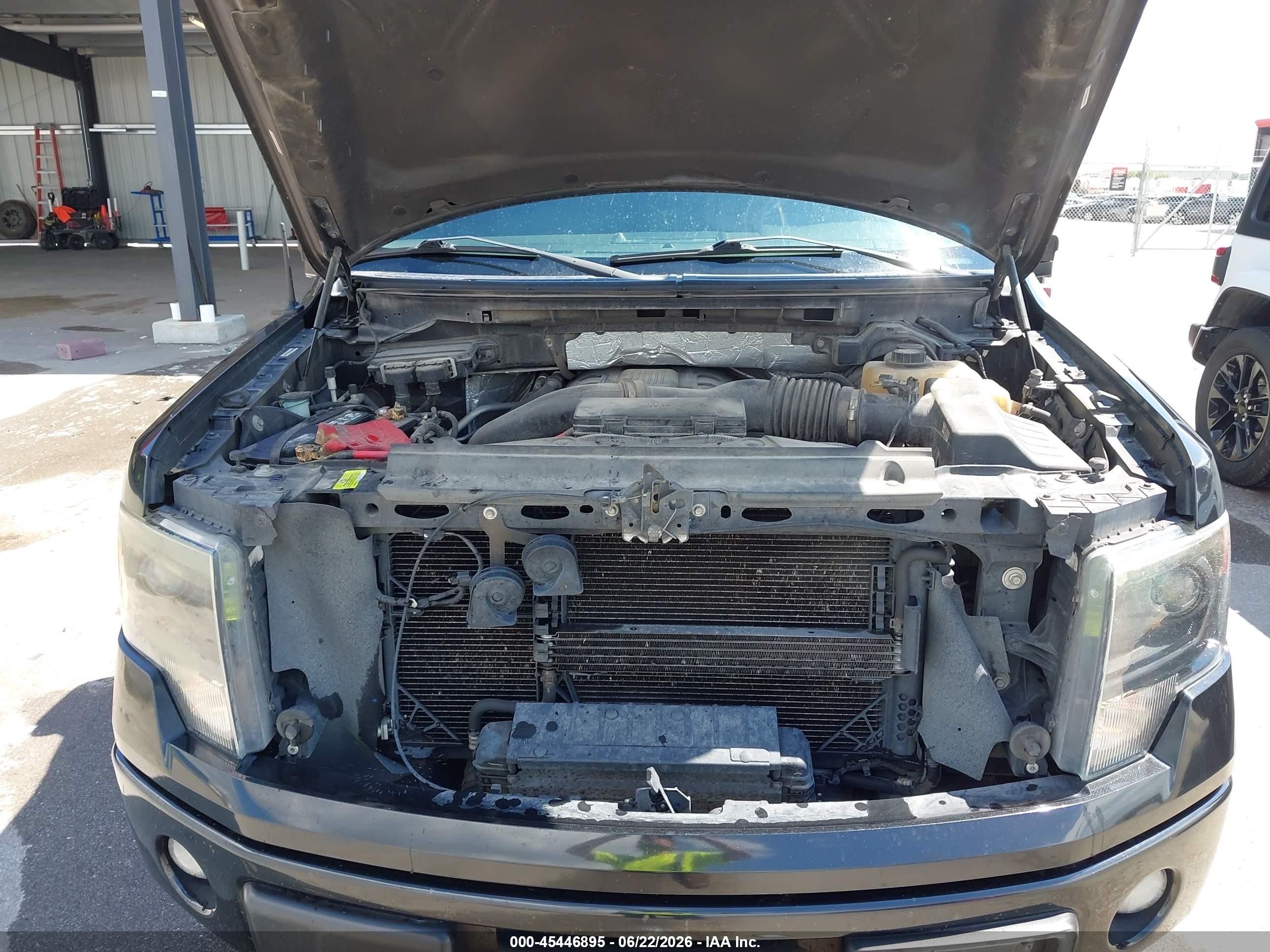 2013 Ford F-150 Fx4 Black vin: 1FTFW1ET1DKF10126