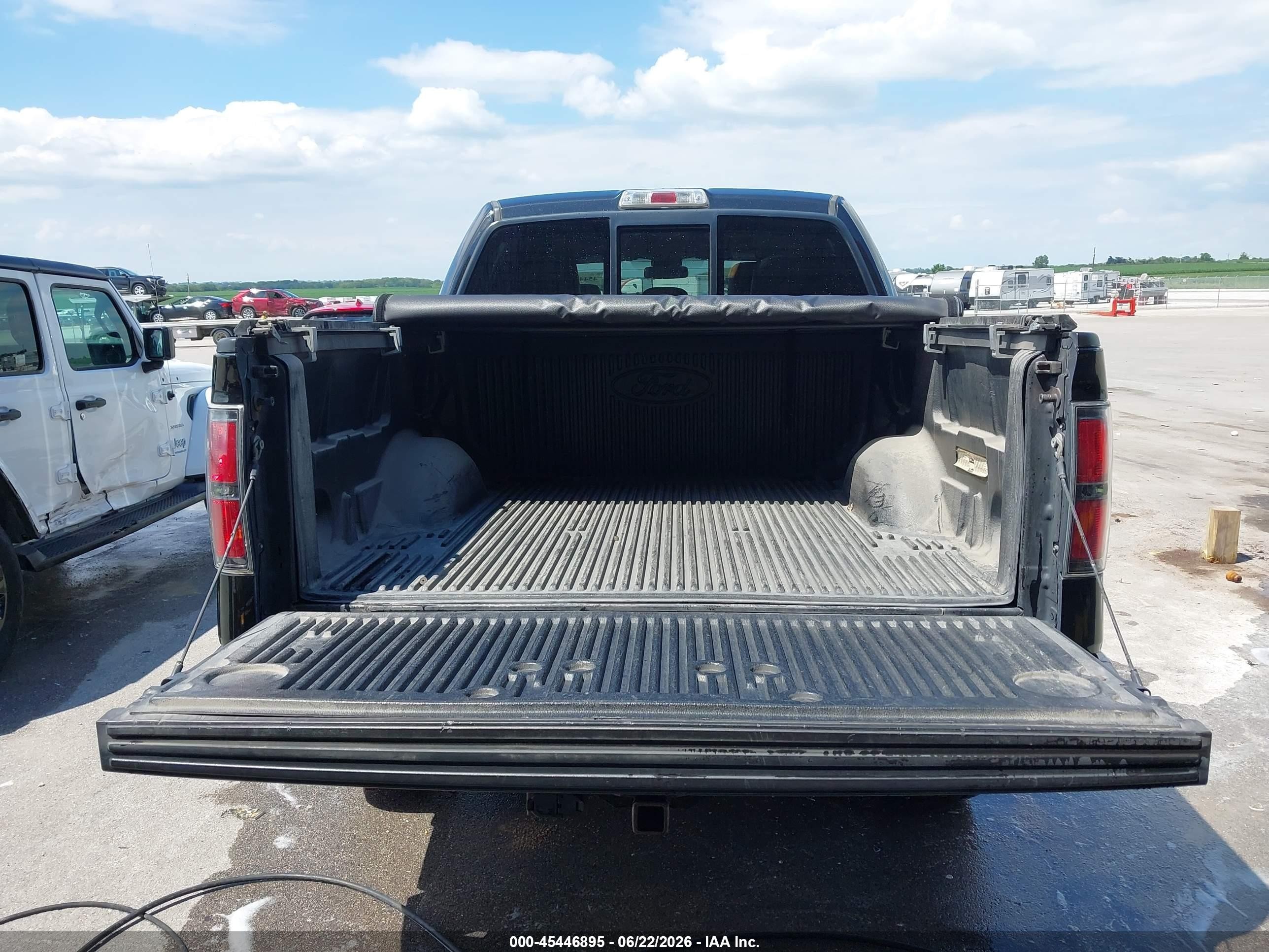 2013 Ford F-150 Fx4 Black vin: 1FTFW1ET1DKF10126