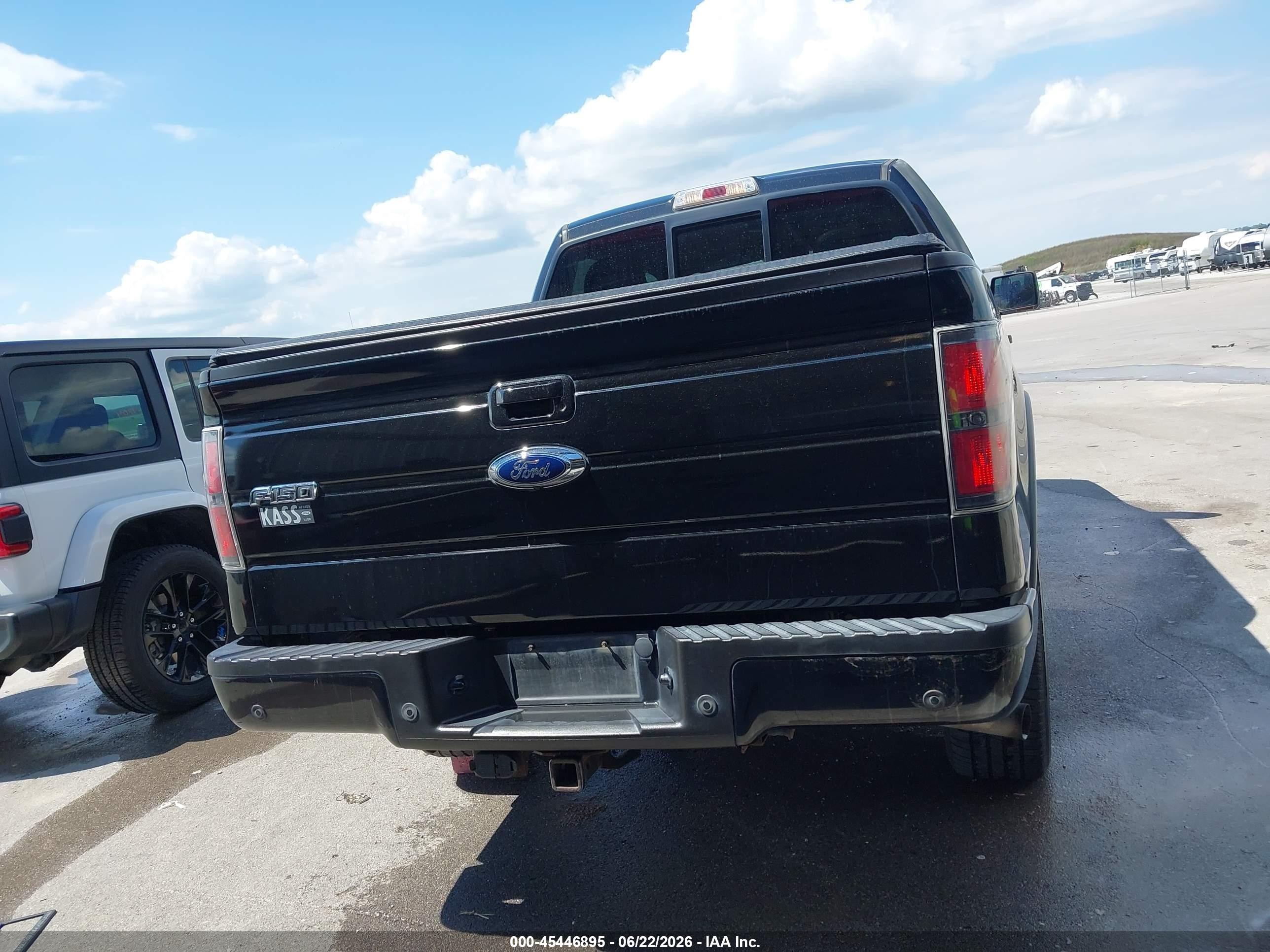 2013 Ford F-150 Fx4 Black vin: 1FTFW1ET1DKF10126