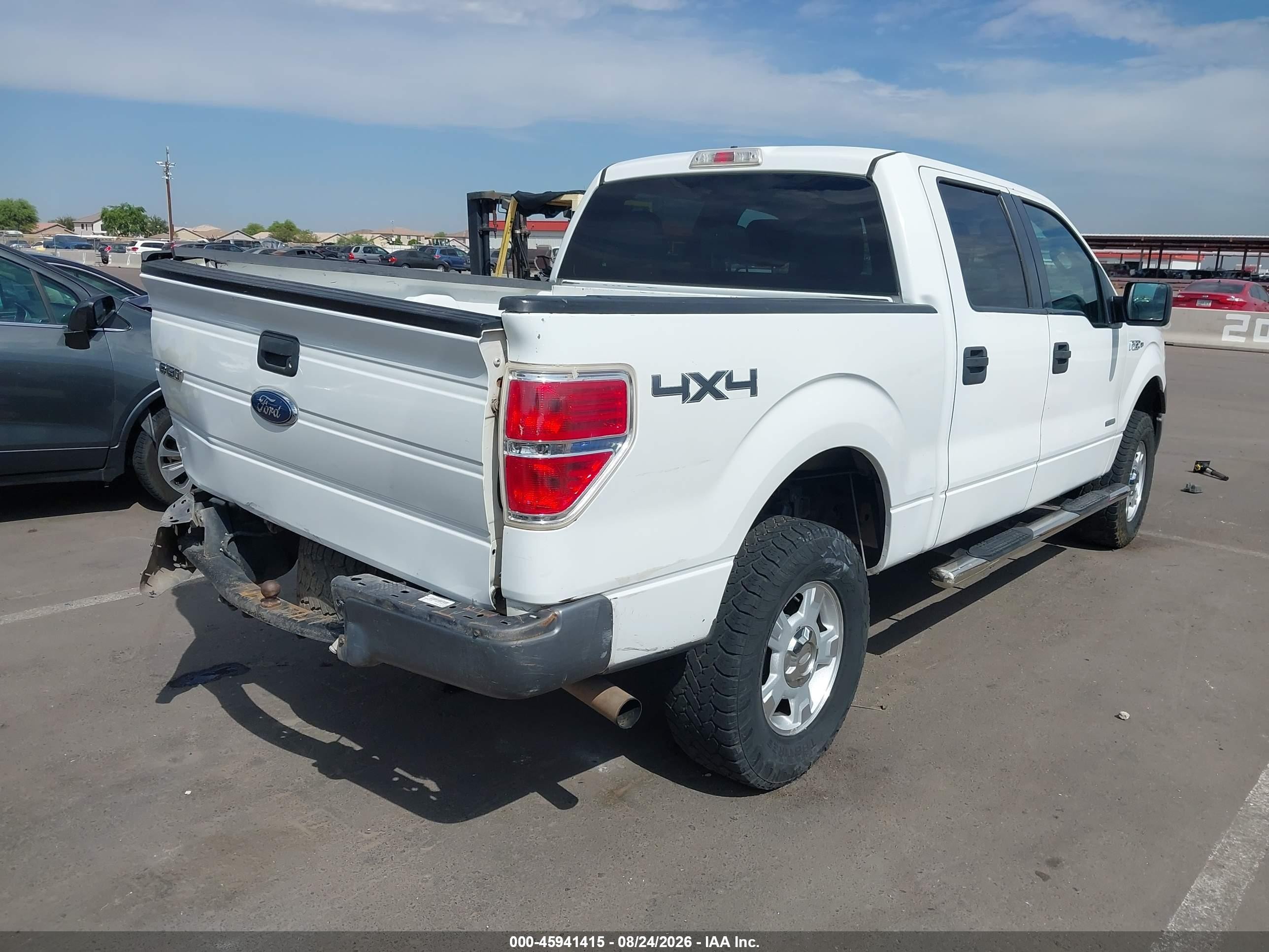 2013 Ford F-150 Xl Белый vin: 1FTFW1ET1DKF12085