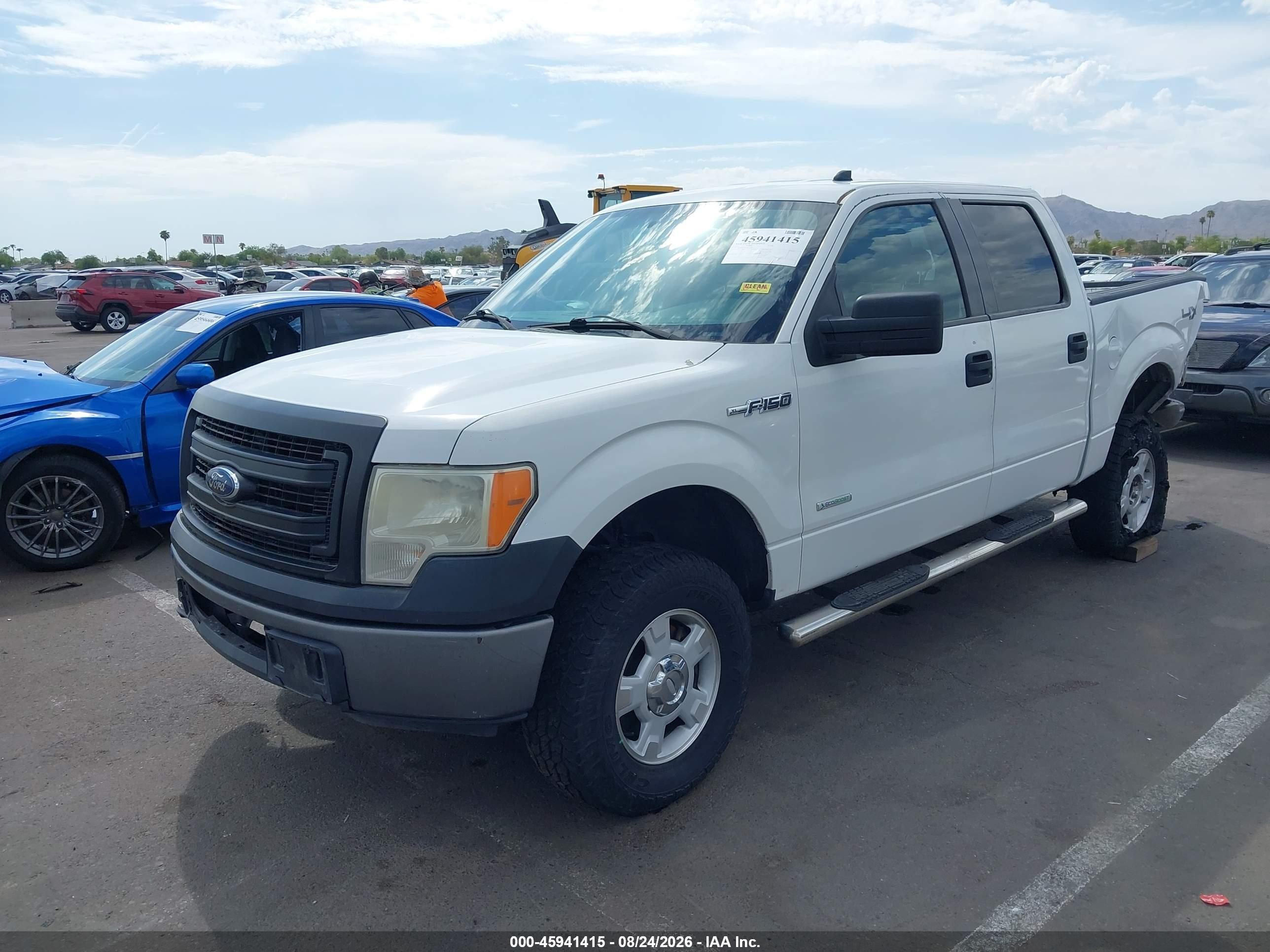 2013 Ford F-150 Xl Белый vin: 1FTFW1ET1DKF12085