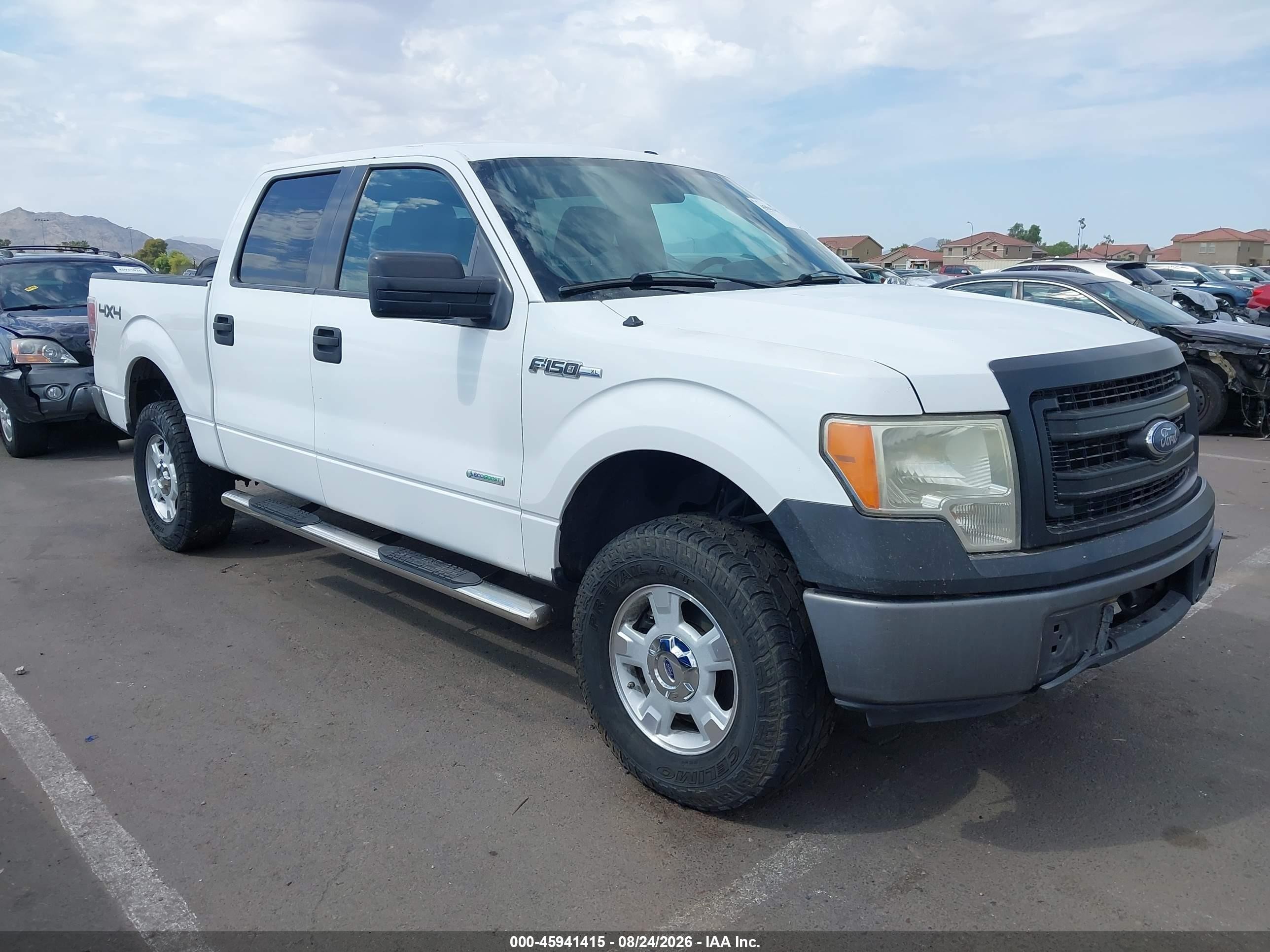 2013 Ford F-150 Xl Белый vin: 1FTFW1ET1DKF12085