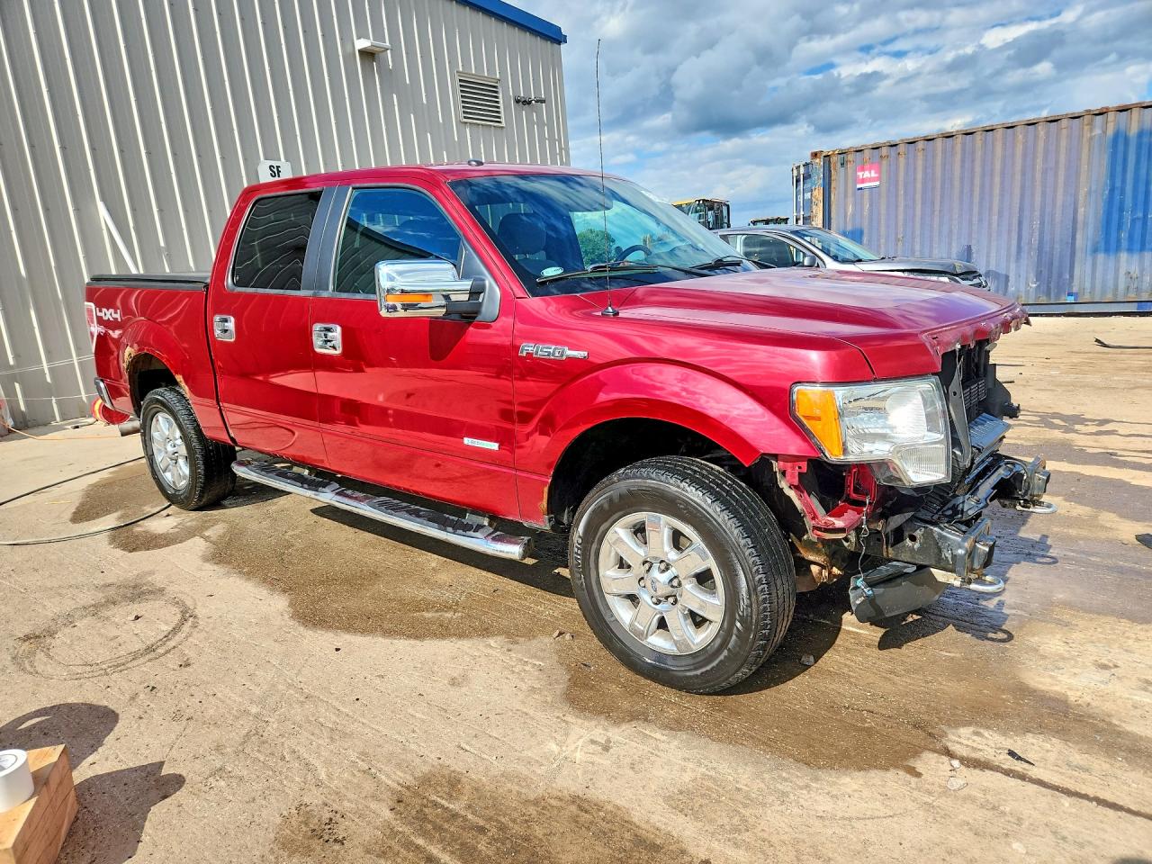 2013 Ford F150 Supercrew Red vin: 1FTFW1ET1DKF55356