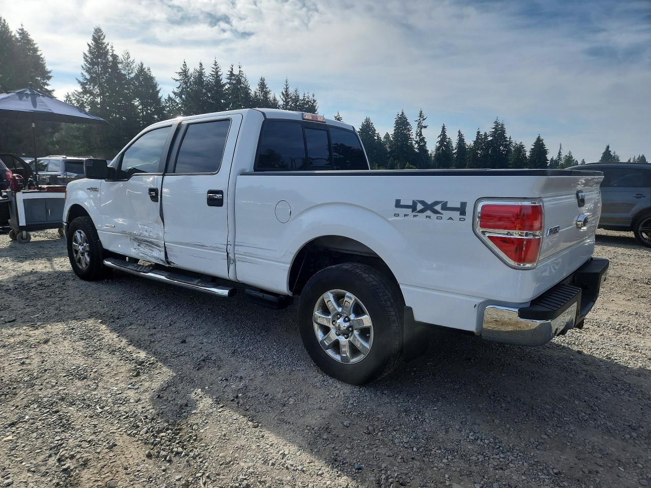 2013 Ford F150 Supercrew White vin: 1FTFW1ET1DKF67202