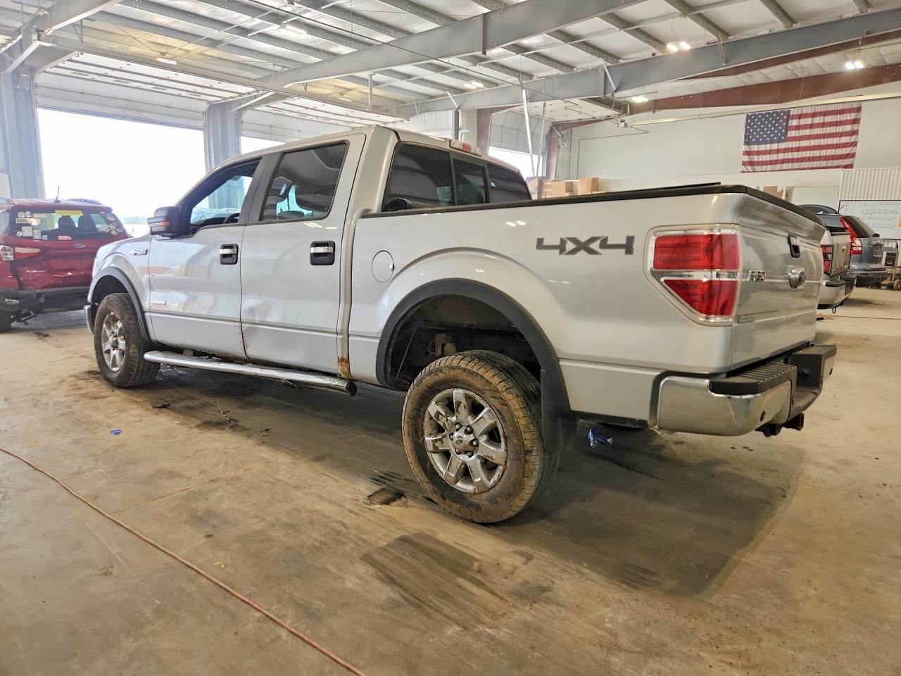 2013 Ford F150 Supercrew Gray vin: 1FTFW1ET1DKF95470