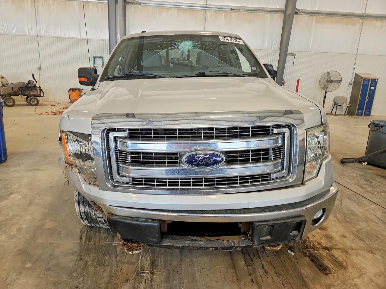 2013 Ford F150 Supercrew Gray vin: 1FTFW1ET1DKF95470