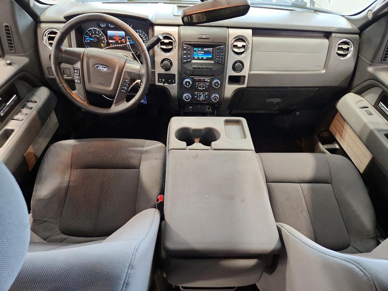 2013 Ford F150 Supercrew Gray vin: 1FTFW1ET1DKF95470