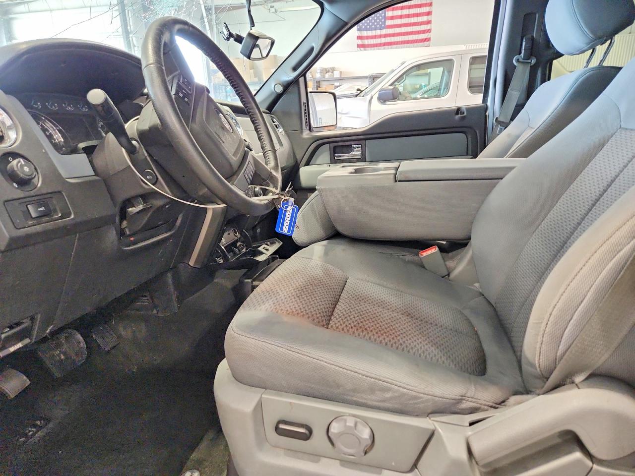 2013 Ford F150 Supercrew Gray vin: 1FTFW1ET1DKF95470