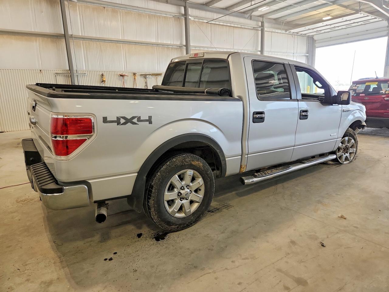 2013 Ford F150 Supercrew Gray vin: 1FTFW1ET1DKF95470