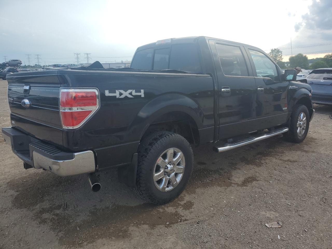 2013 Ford F150 Supercrew Black vin: 1FTFW1ET1DKG04328