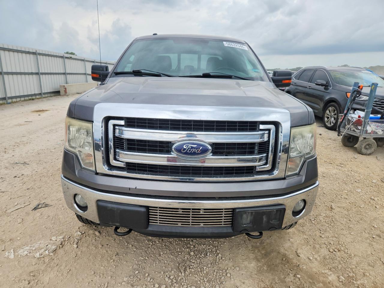 2013 Ford F150 Supercrew Gray vin: 1FTFW1ET1DKG13322
