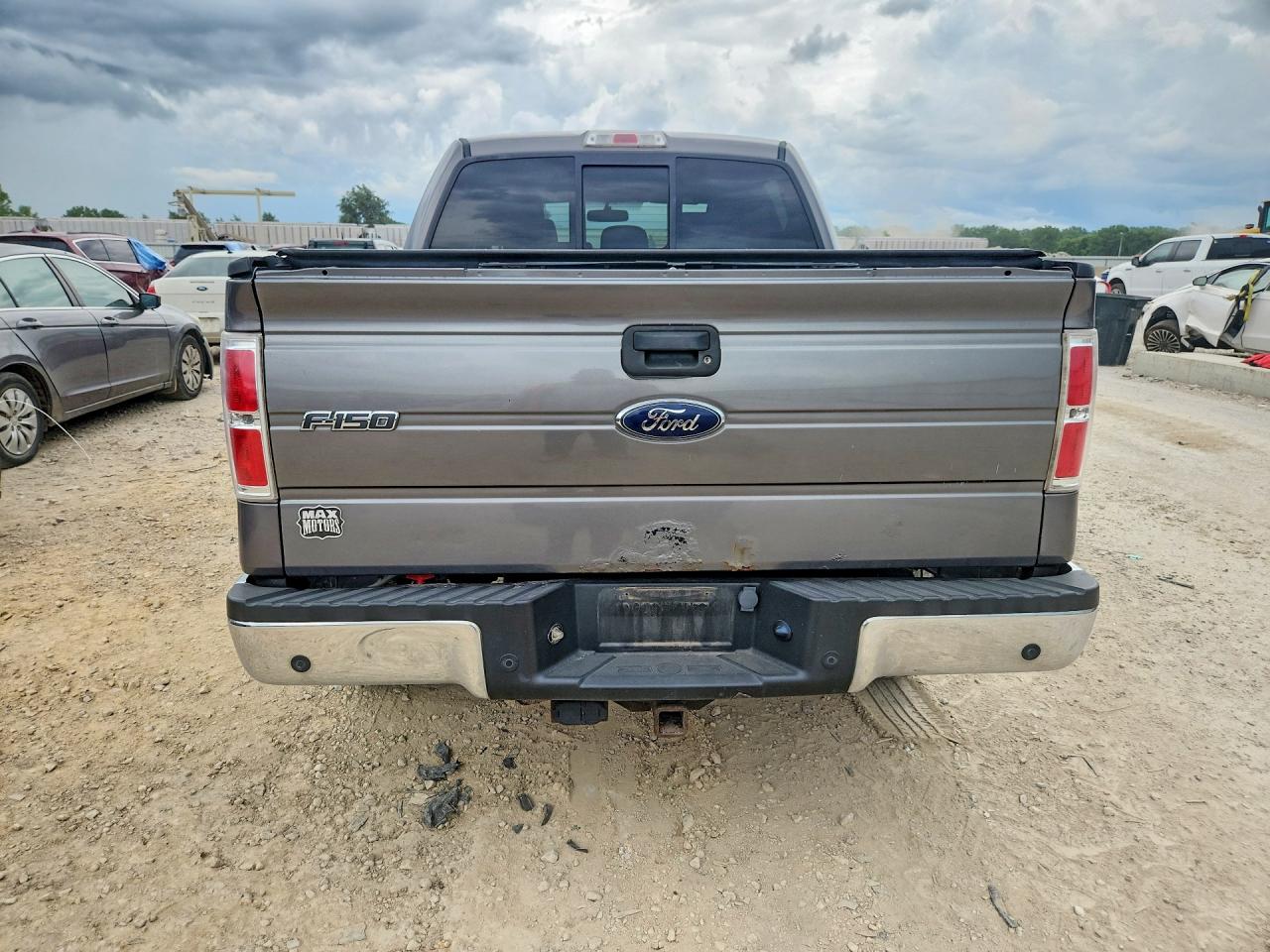 2013 Ford F150 Supercrew Gray vin: 1FTFW1ET1DKG13322