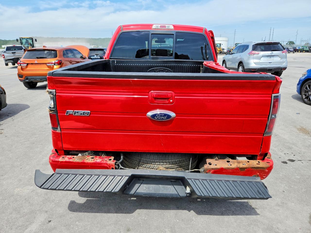 2013 Ford F150 Supercrew Красный vin: 1FTFW1ET1DKG20481