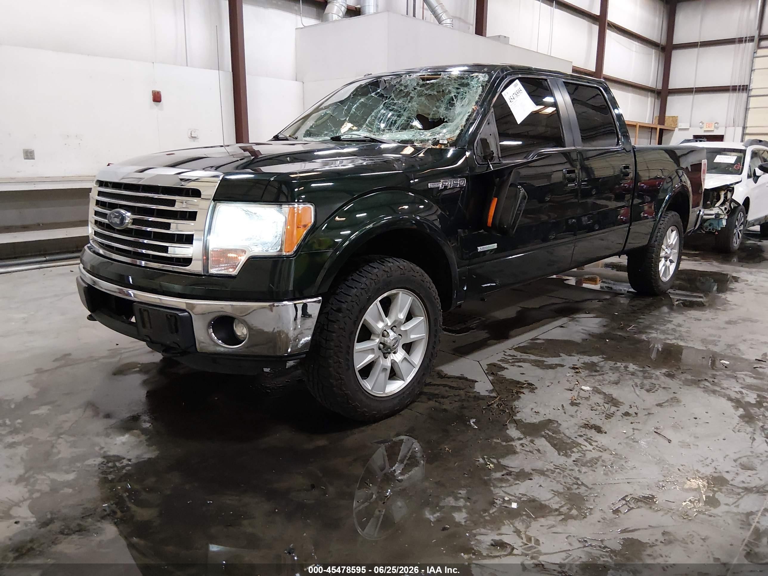 2013 Ford F-150 Fx4/king Ranch/lariat/limited/platinum/xl/xlt Green vin: 1FTFW1ET1DKG33165