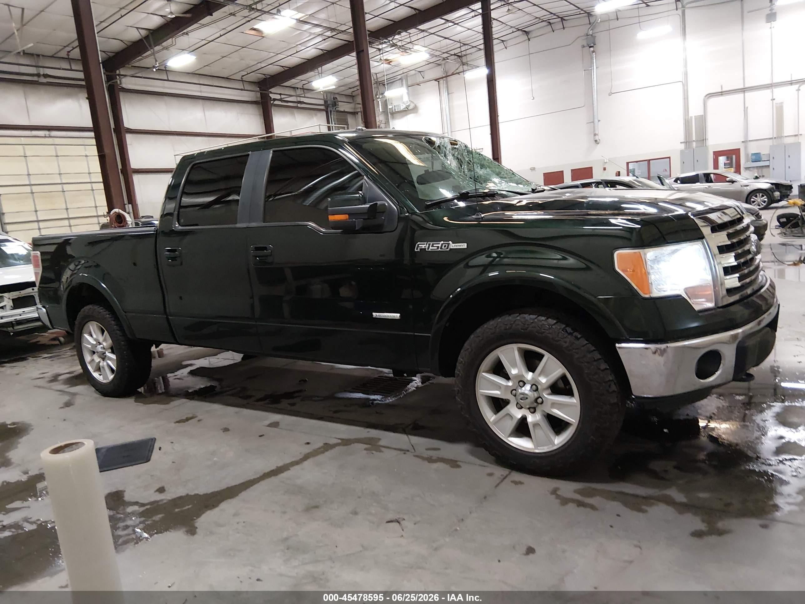 2013 Ford F-150 Fx4/king Ranch/lariat/limited/platinum/xl/xlt Green vin: 1FTFW1ET1DKG33165