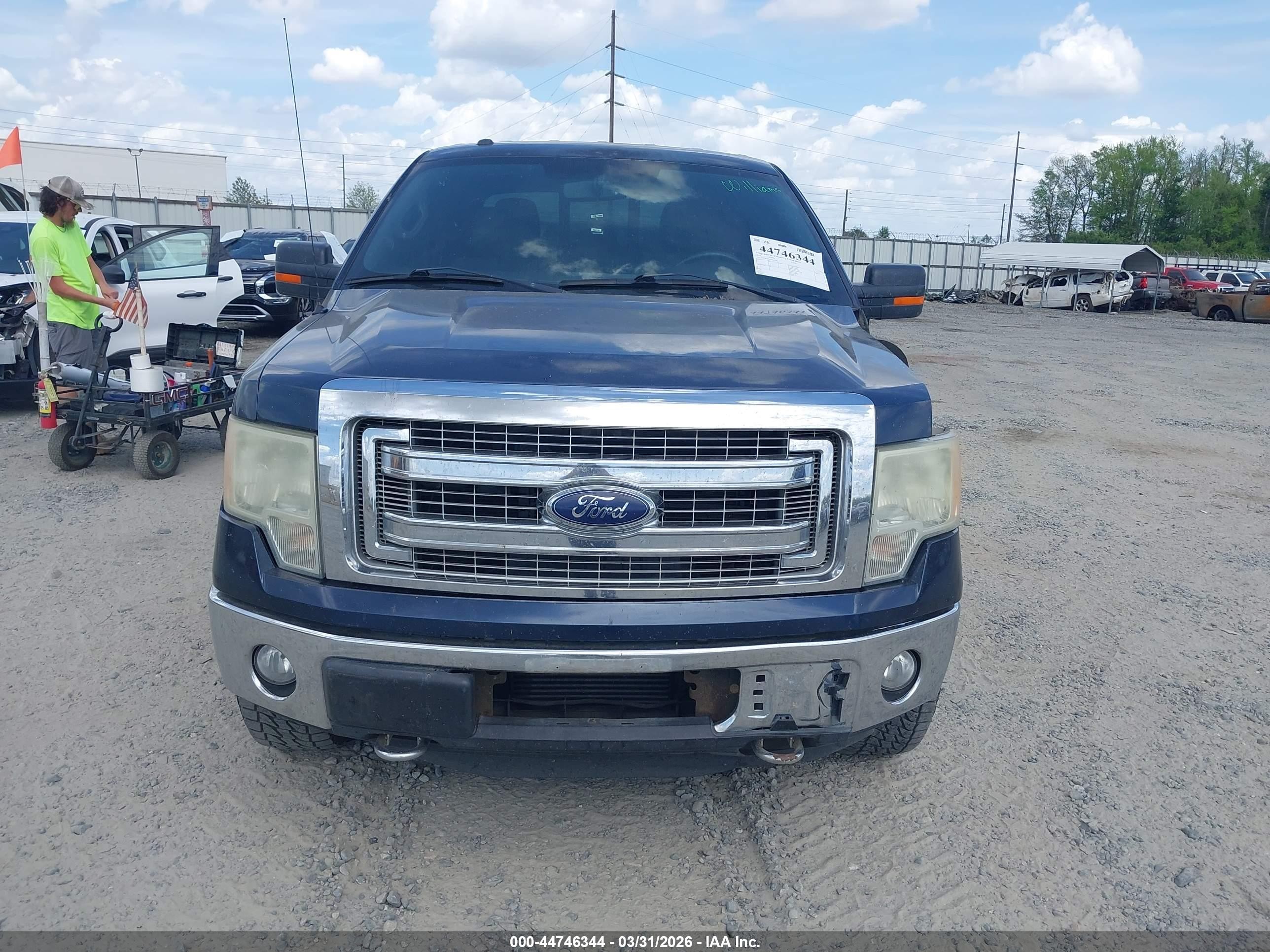 2013 Ford F-150 Xlt Blue vin: 1FTFW1ET1DKG41394