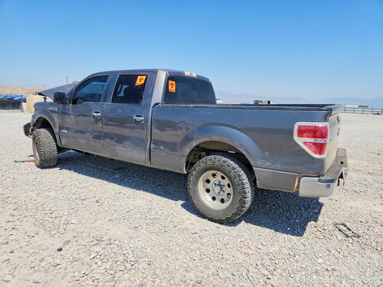 2013 Ford F150 Supercrew Gray vin: 1FTFW1ET1DKG53111