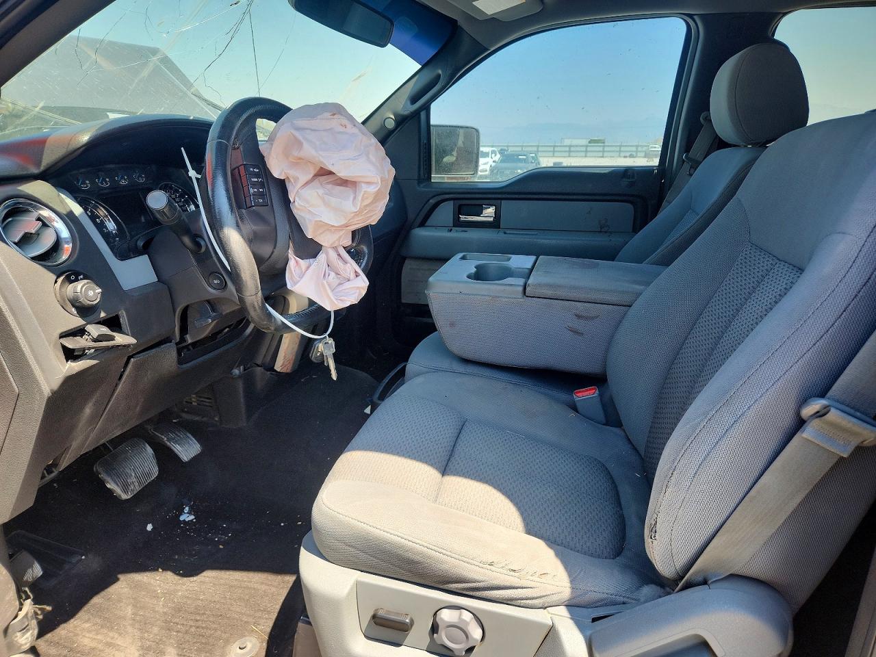 2013 Ford F150 Supercrew Gray vin: 1FTFW1ET1DKG53111