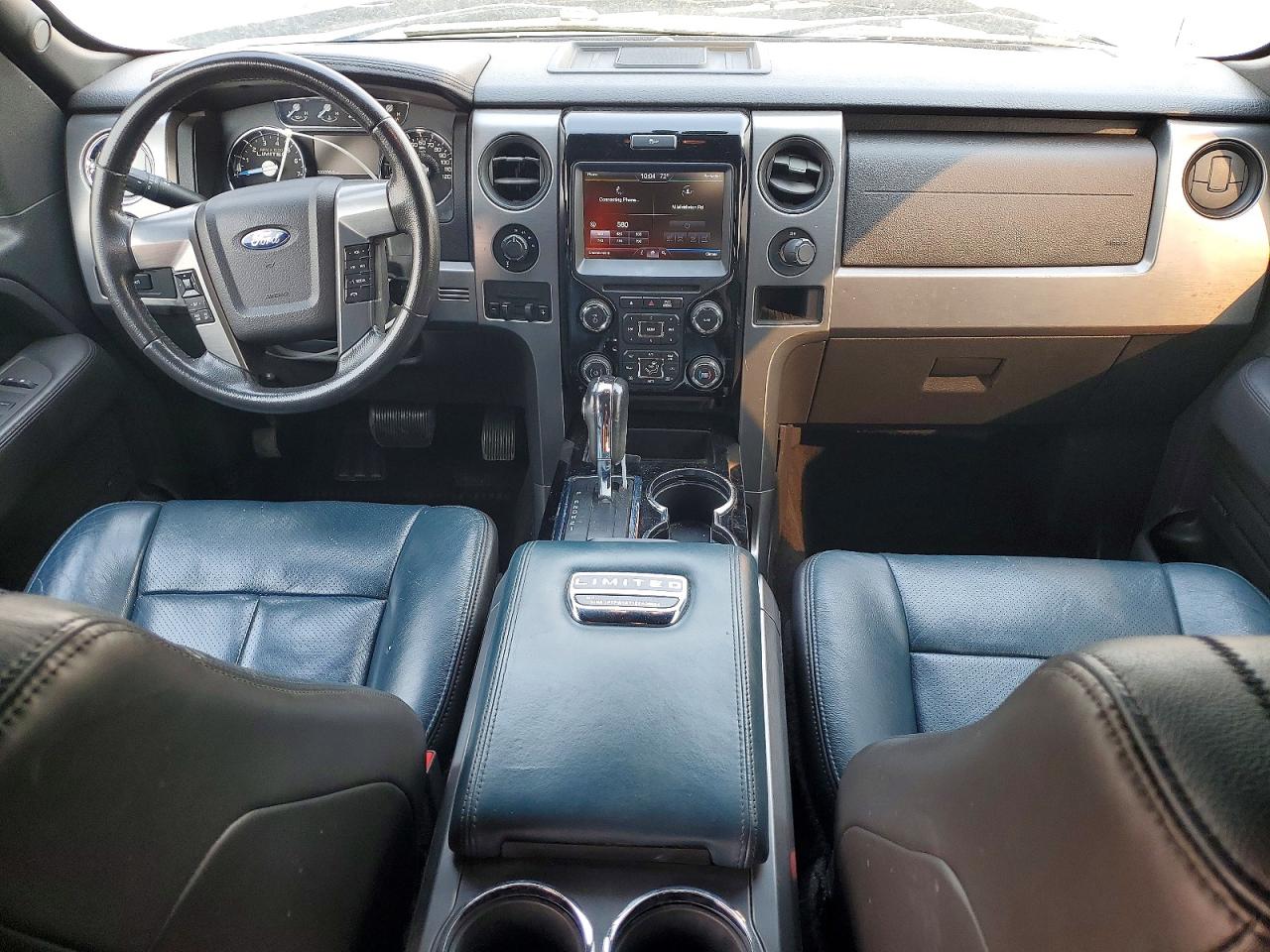 2014 Ford F150 Supercrew Blue vin: 1FTFW1ET1EFA00904