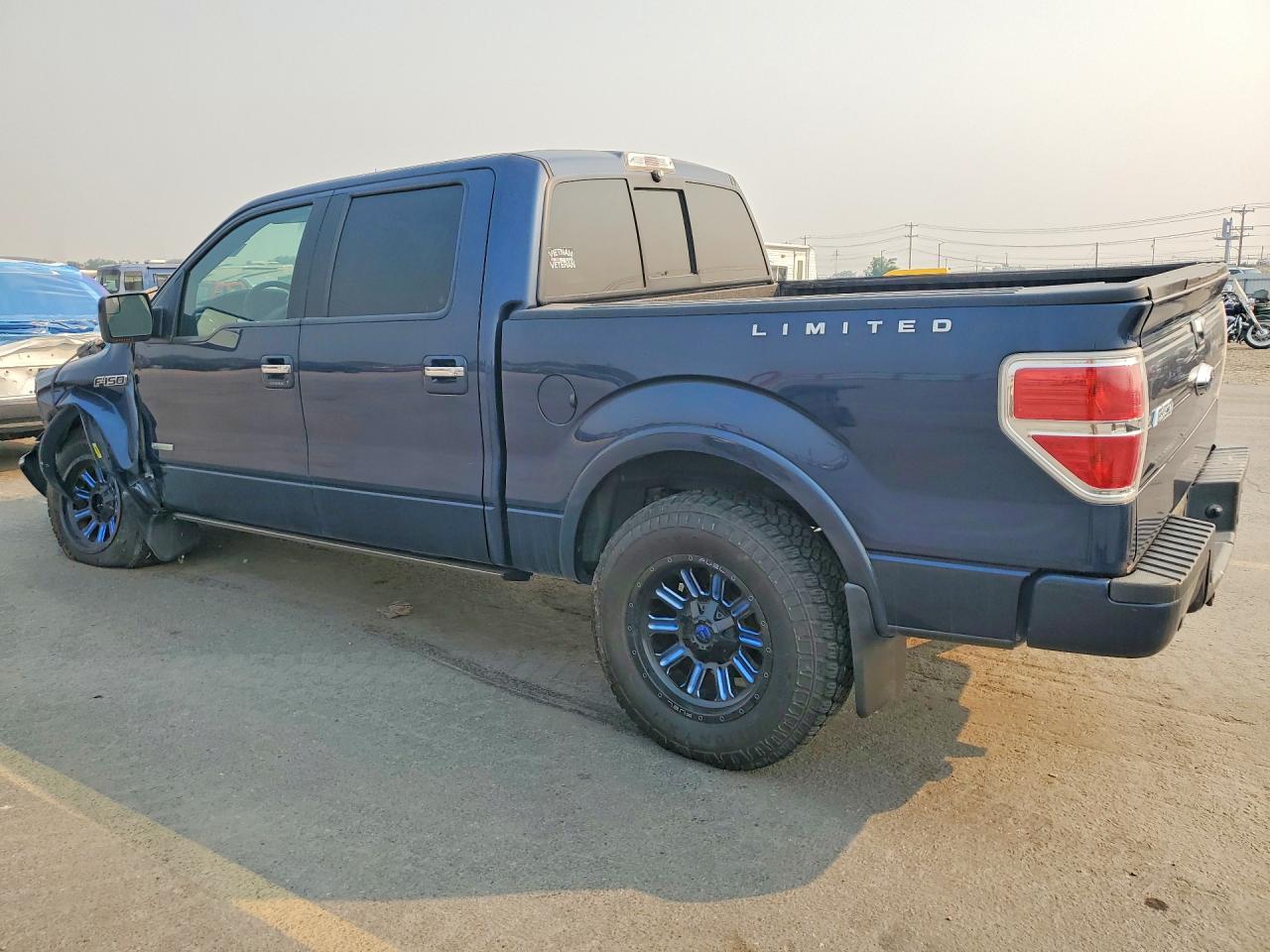 2014 Ford F150 Supercrew Blue vin: 1FTFW1ET1EFA00904