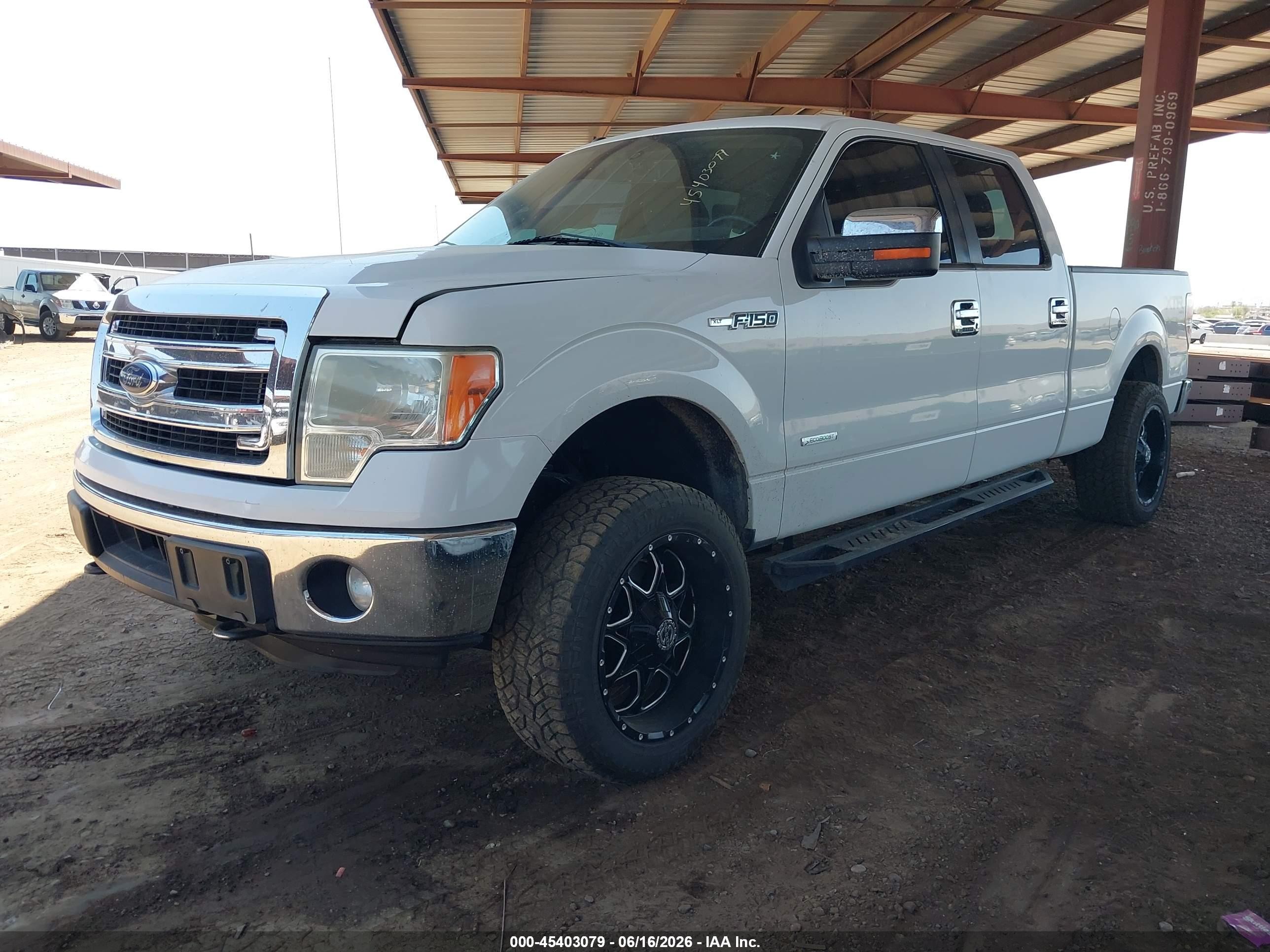 2014 Ford F-150 Xlt Белый vin: 1FTFW1ET1EFA02085