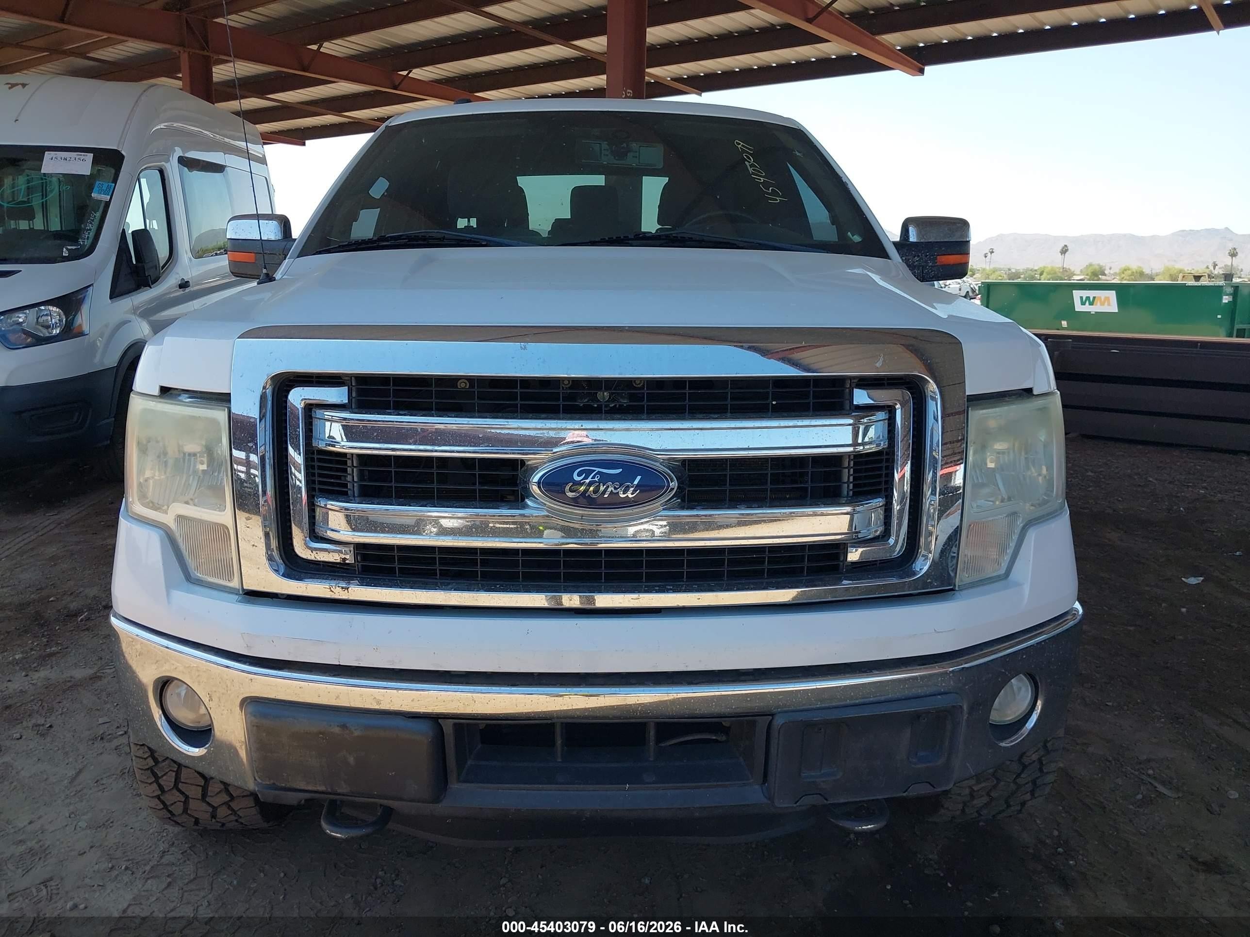 2014 Ford F-150 Xlt Белый vin: 1FTFW1ET1EFA02085
