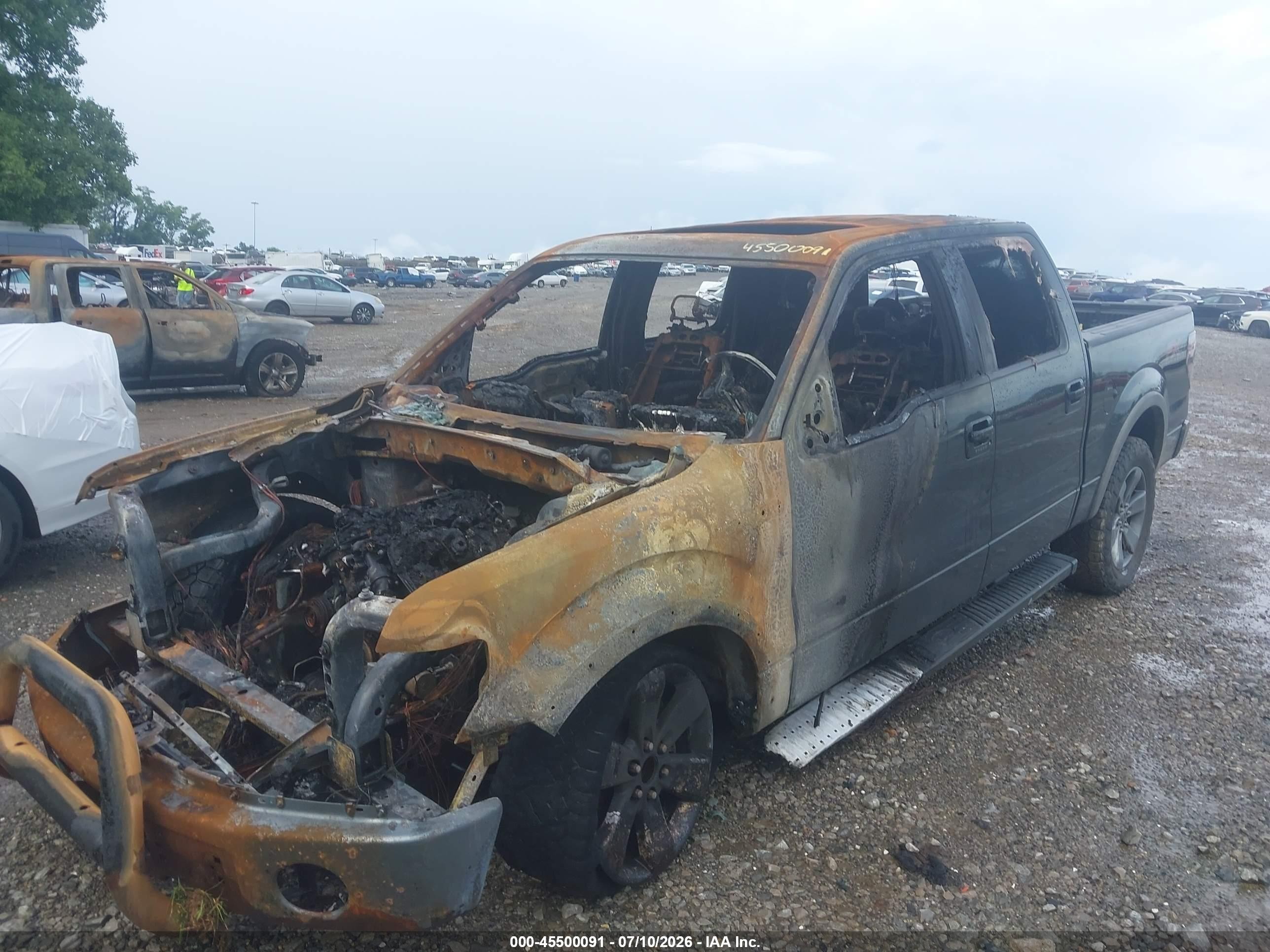 2014 Ford F-150 Fx4 Black vin: 1FTFW1ET1EFA89308