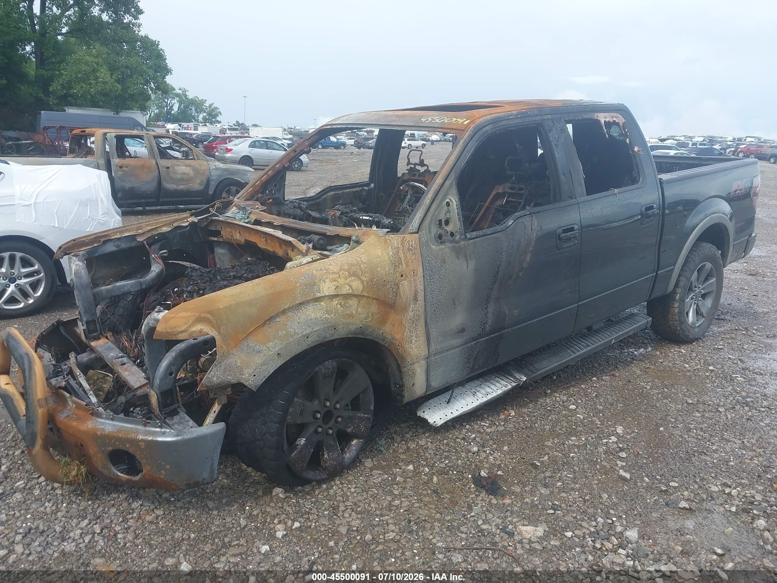 2014 Ford F-150 Fx4 Black vin: 1FTFW1ET1EFA89308