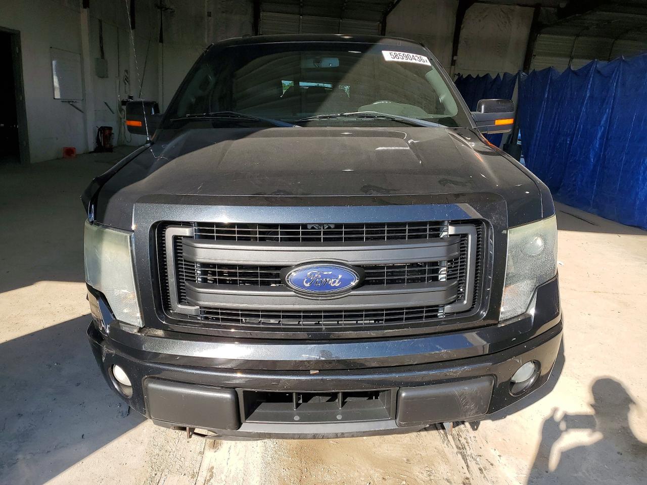 2014 Ford F150 Supercrew Gray vin: 1FTFW1ET1EFB08729