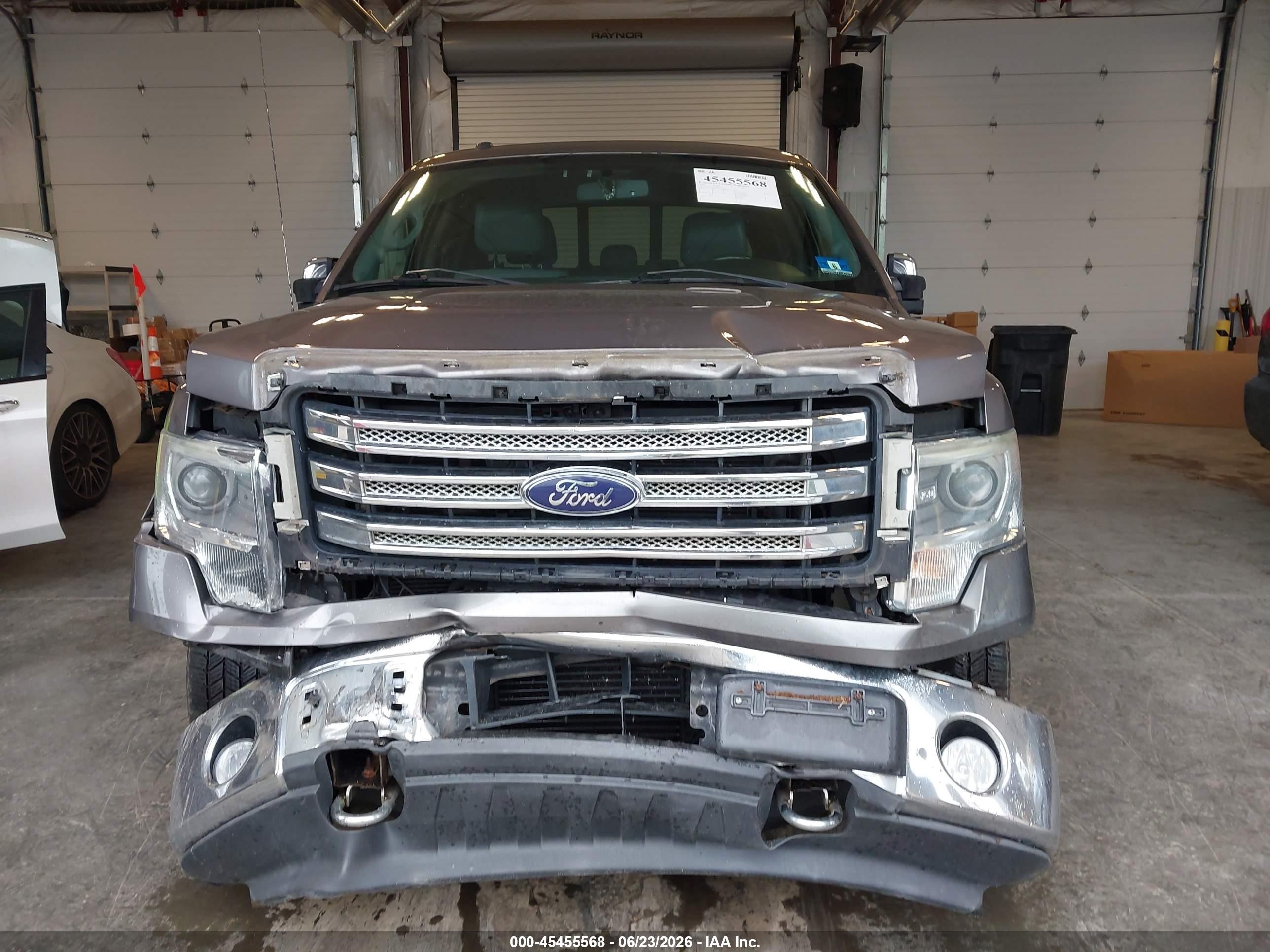 2014 Ford F-150 Lariat Gray vin: 1FTFW1ET1EFB24378