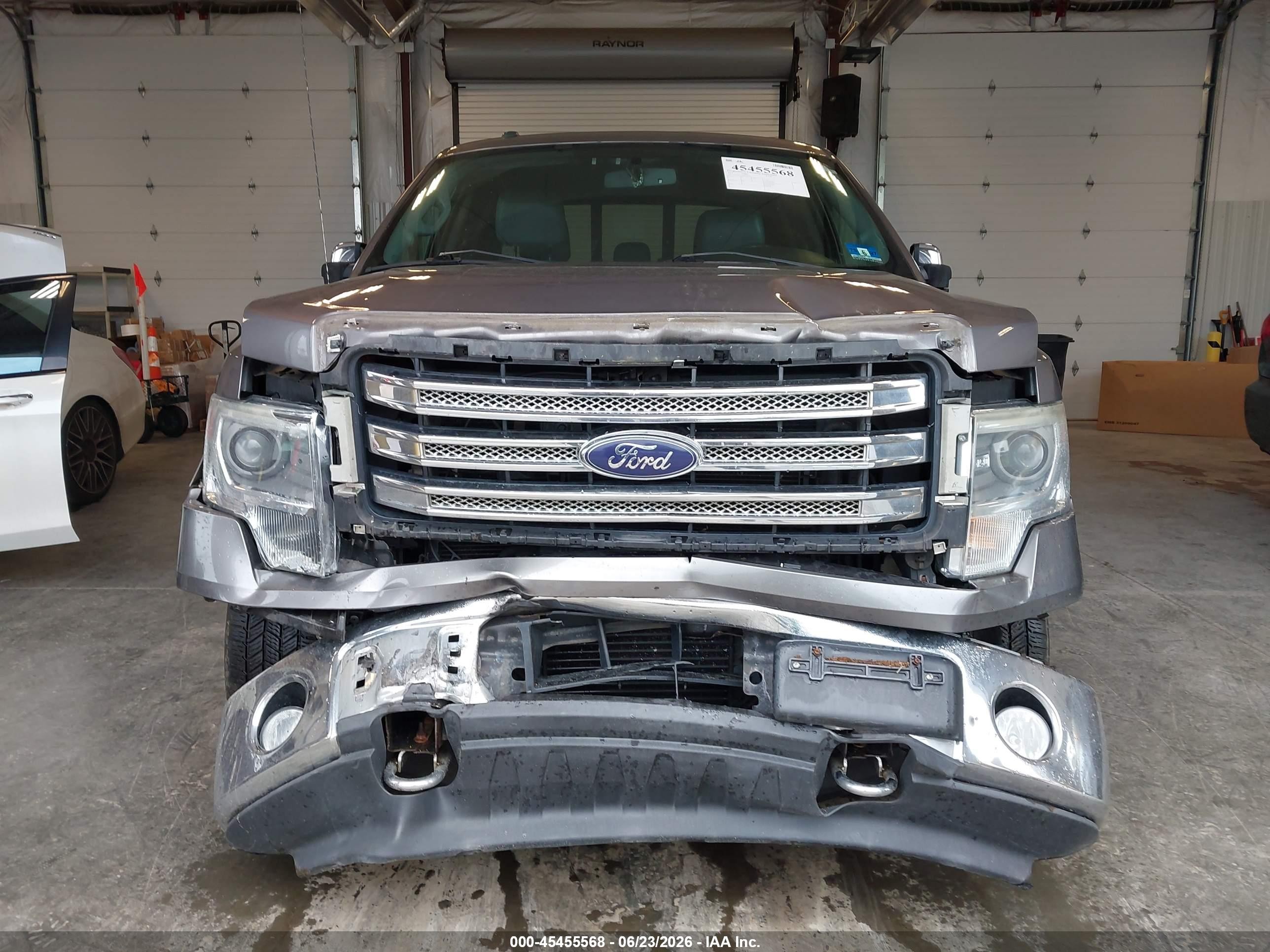 2014 Ford F-150 Lariat Gray vin: 1FTFW1ET1EFB24378