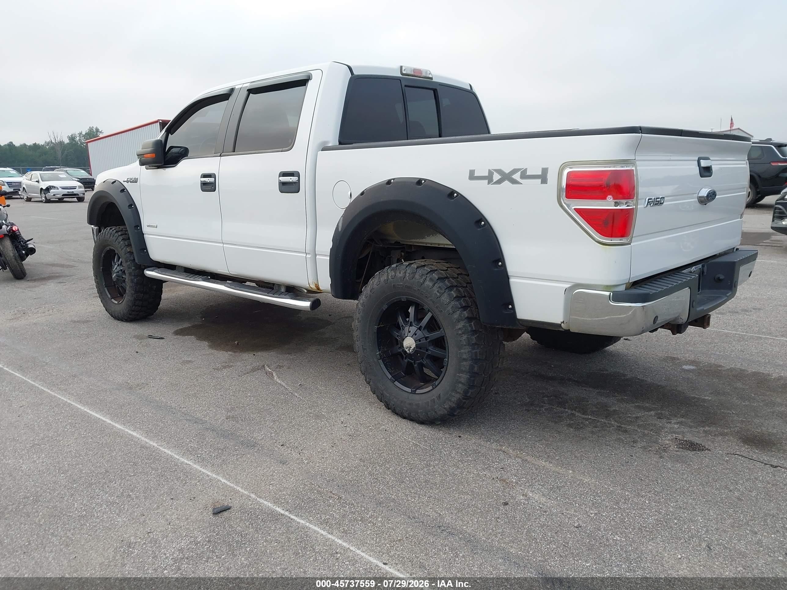 2014 Ford F-150 Xlt White vin: 1FTFW1ET1EFB28253