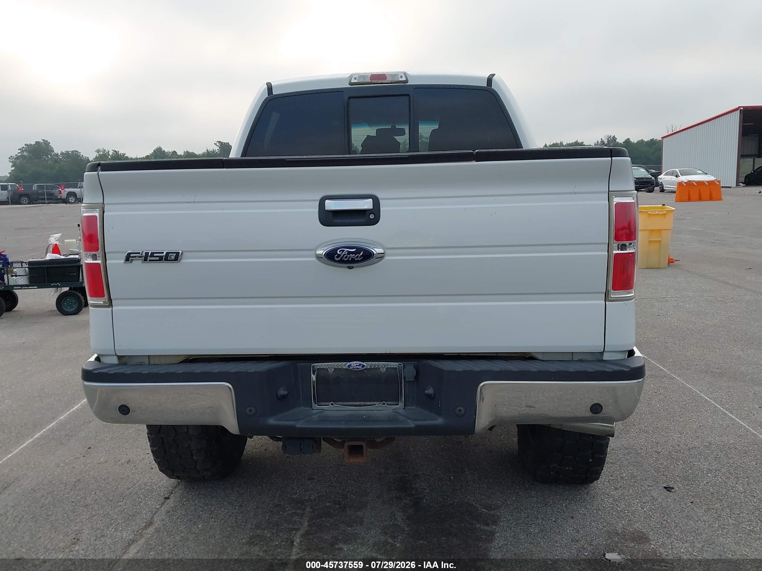 2014 Ford F-150 Xlt White vin: 1FTFW1ET1EFB28253
