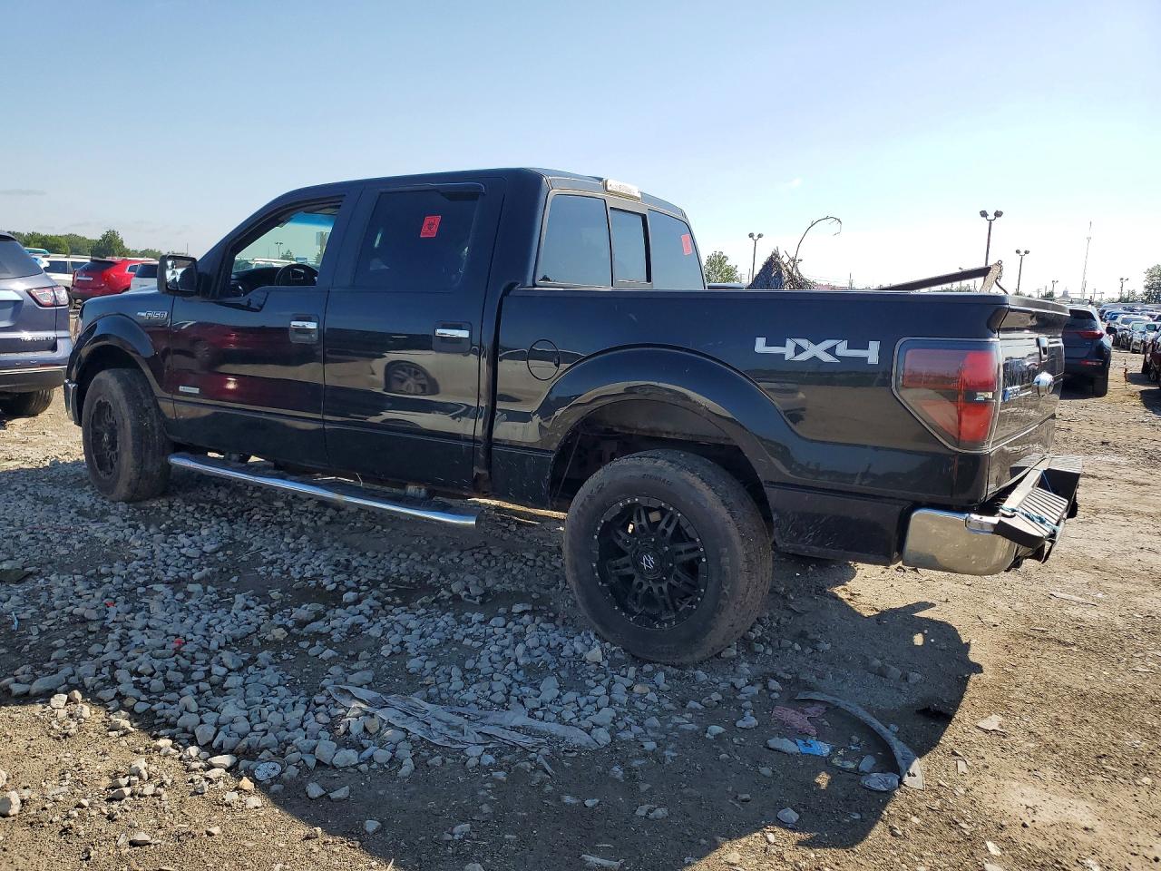 2014 Ford F150 Supercrew Black vin: 1FTFW1ET1EFB29693