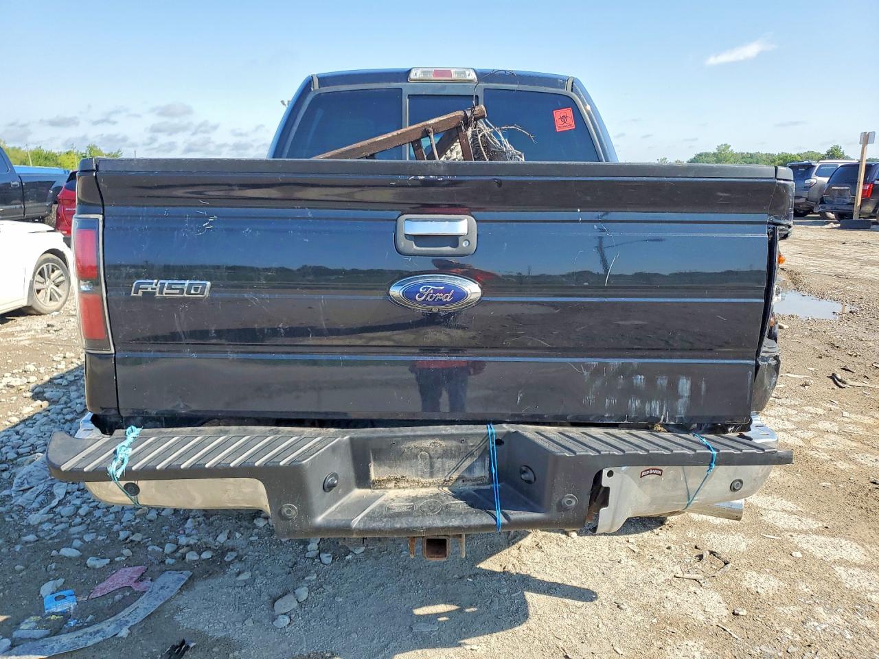2014 Ford F150 Supercrew Black vin: 1FTFW1ET1EFB29693