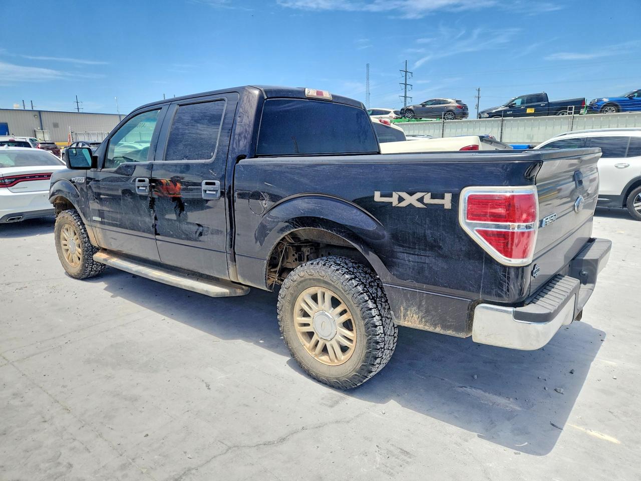 2014 Ford F150 Supercrew Black vin: 1FTFW1ET1EFB63679