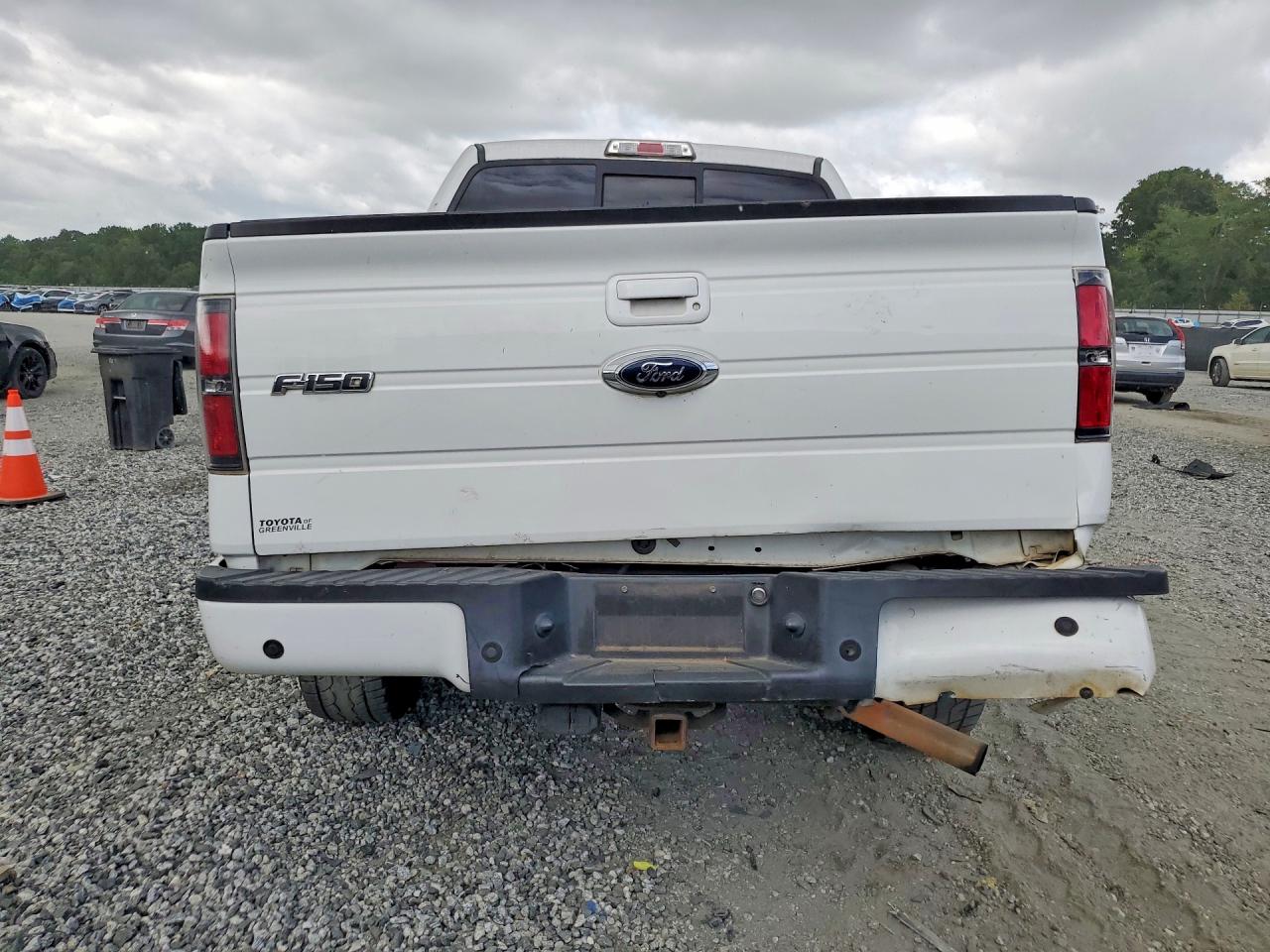 2014 Ford F150 Supercrew White vin: 1FTFW1ET1EFB95287