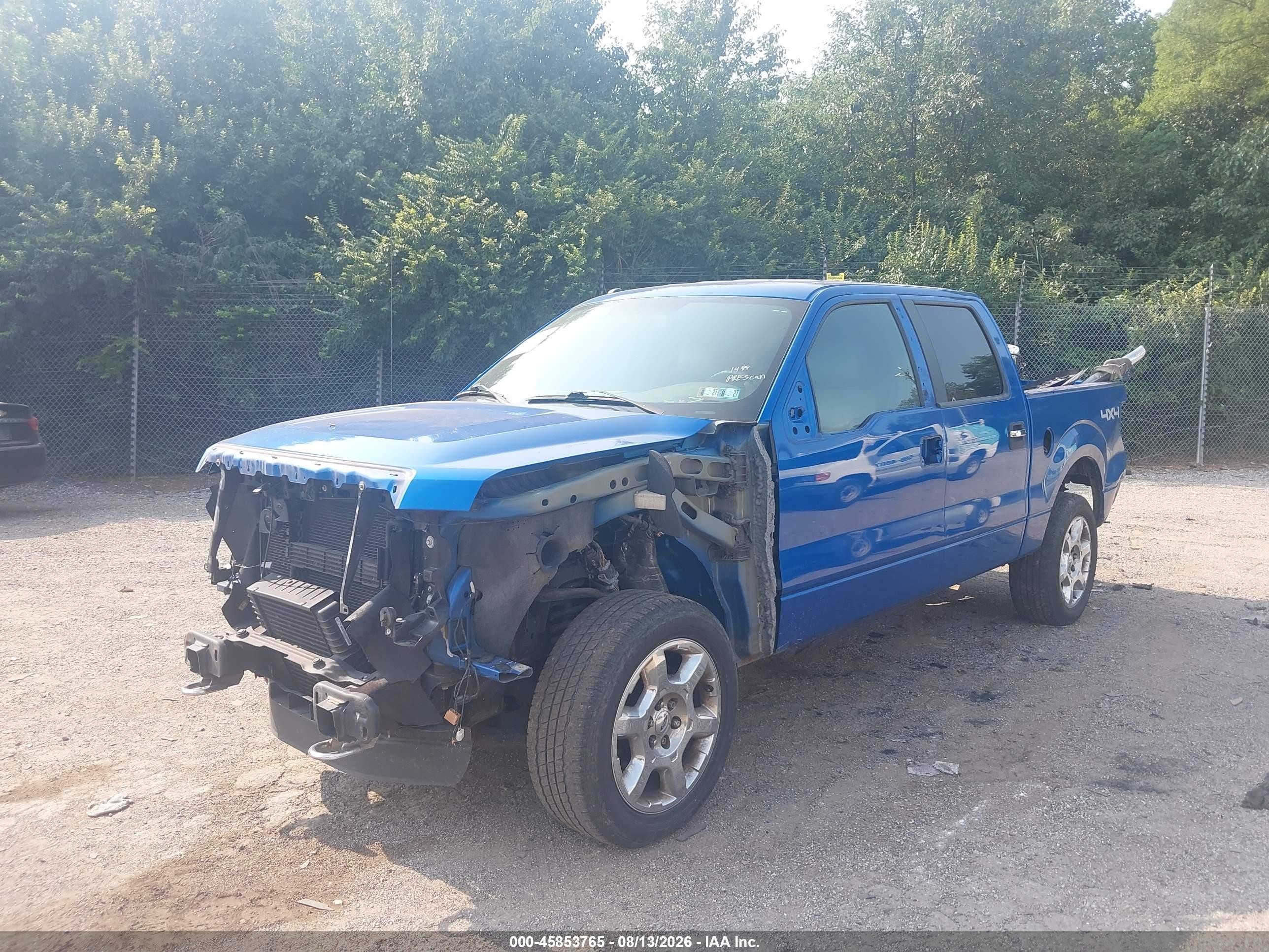 2014 Ford F-150 Xlt Синий vin: 1FTFW1ET1EFC23783