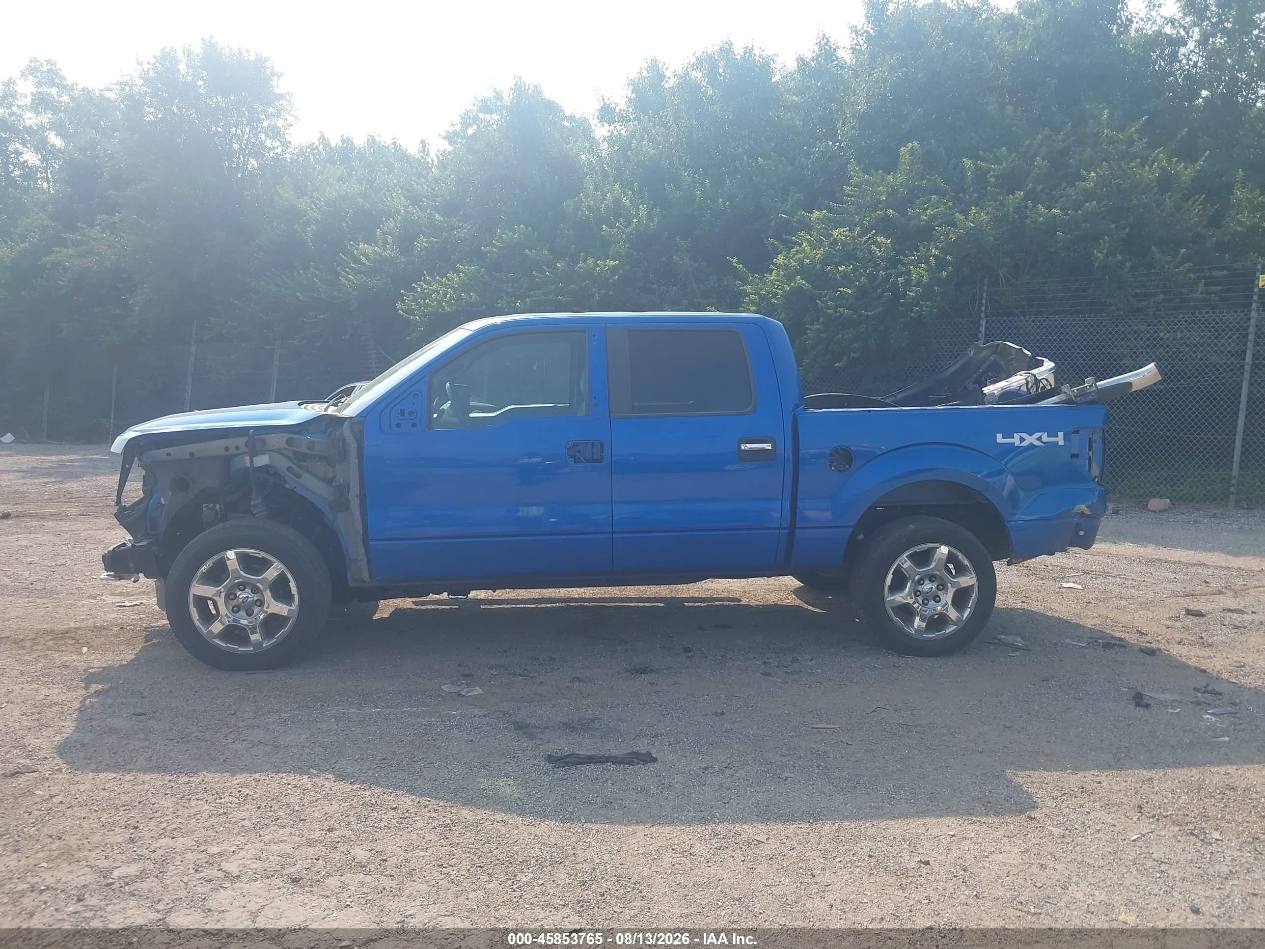 2014 Ford F-150 Xlt Синий vin: 1FTFW1ET1EFC23783