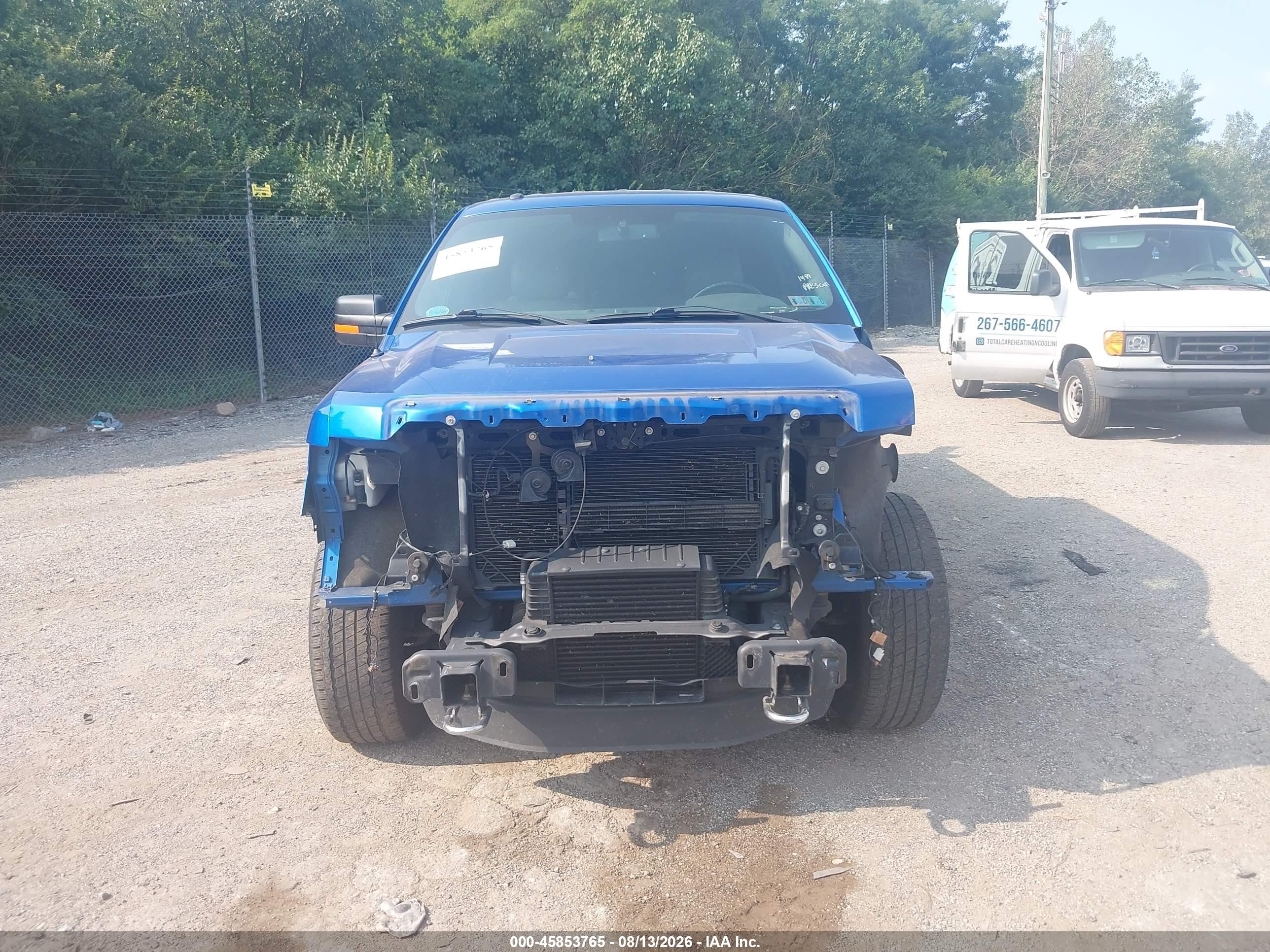 2014 Ford F-150 Xlt Синий vin: 1FTFW1ET1EFC23783