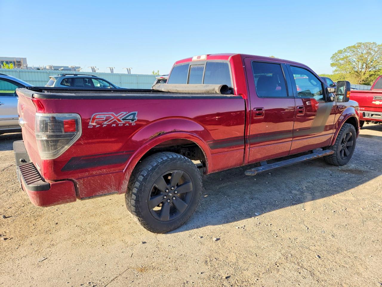 2014 Ford F150 Supercrew Red vin: 1FTFW1ET1EFC36288