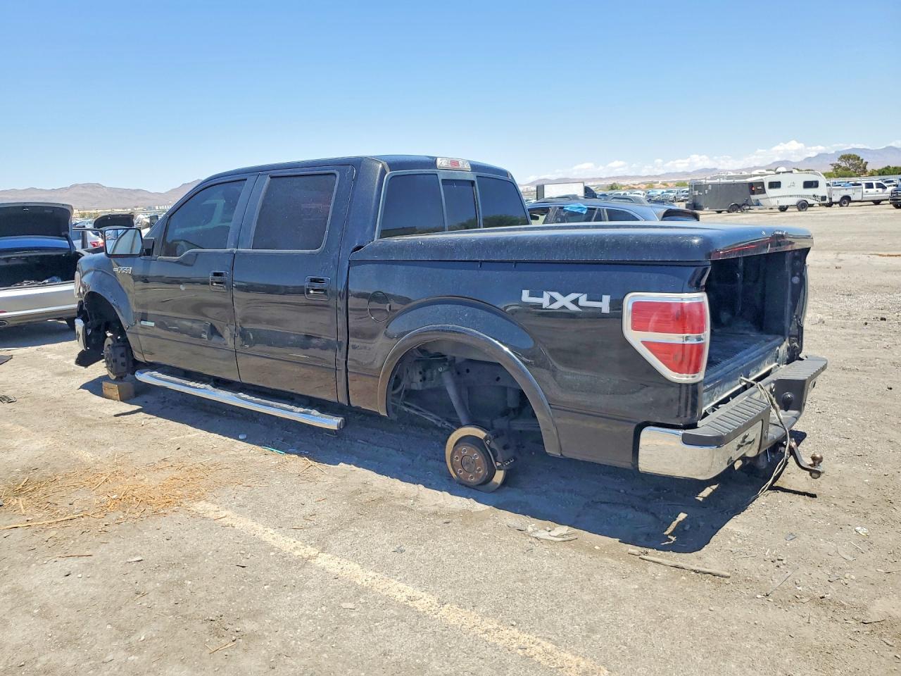 2014 Ford F150 Supercrew Черный vin: 1FTFW1ET1EFC43760