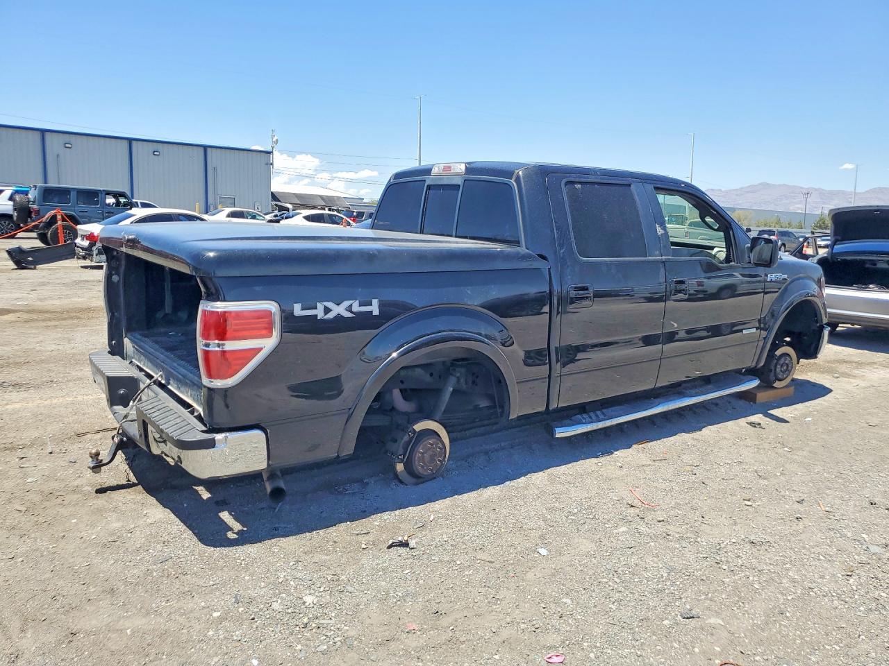 2014 Ford F150 Supercrew Черный vin: 1FTFW1ET1EFC43760