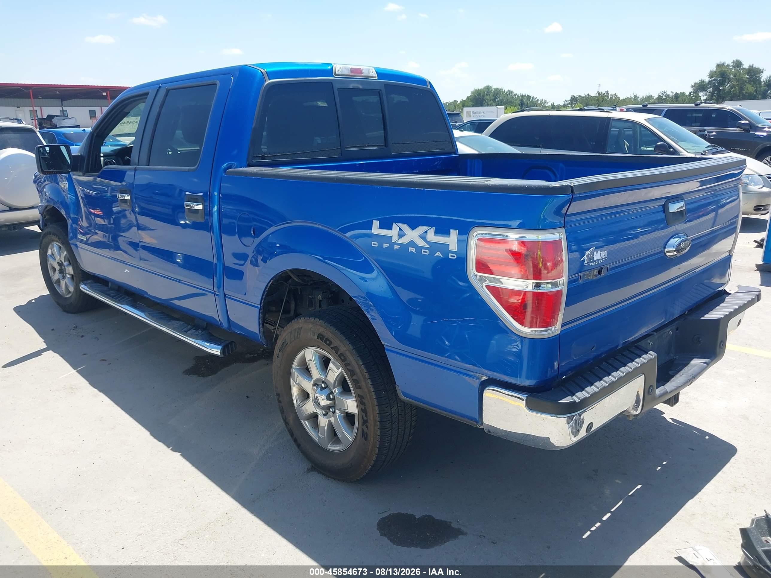 2014 Ford F-150 Xlt Синий vin: 1FTFW1ET1EFC50580