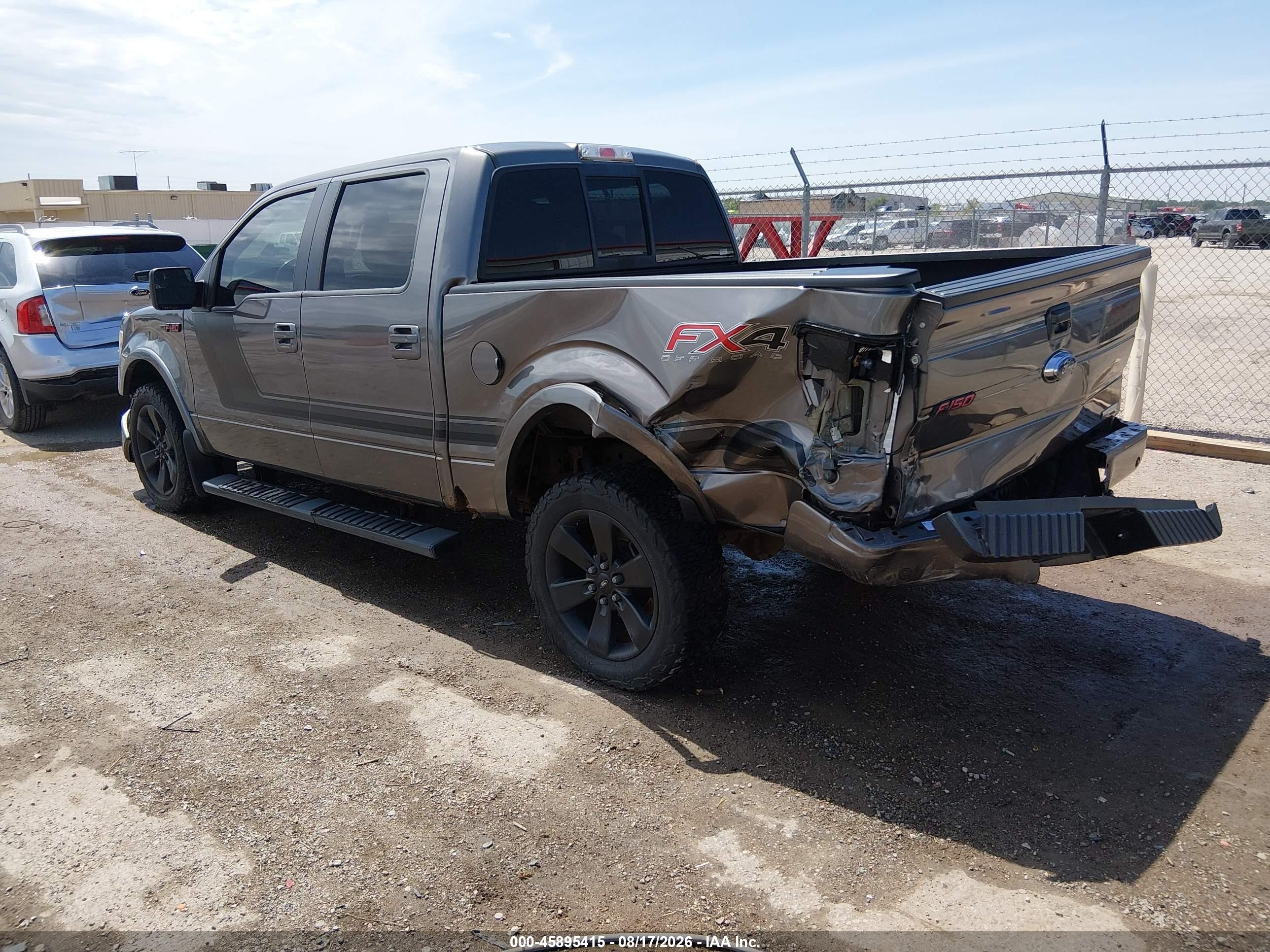 2014 Ford F-150 Fx4 Gray vin: 1FTFW1ET1EFC72563