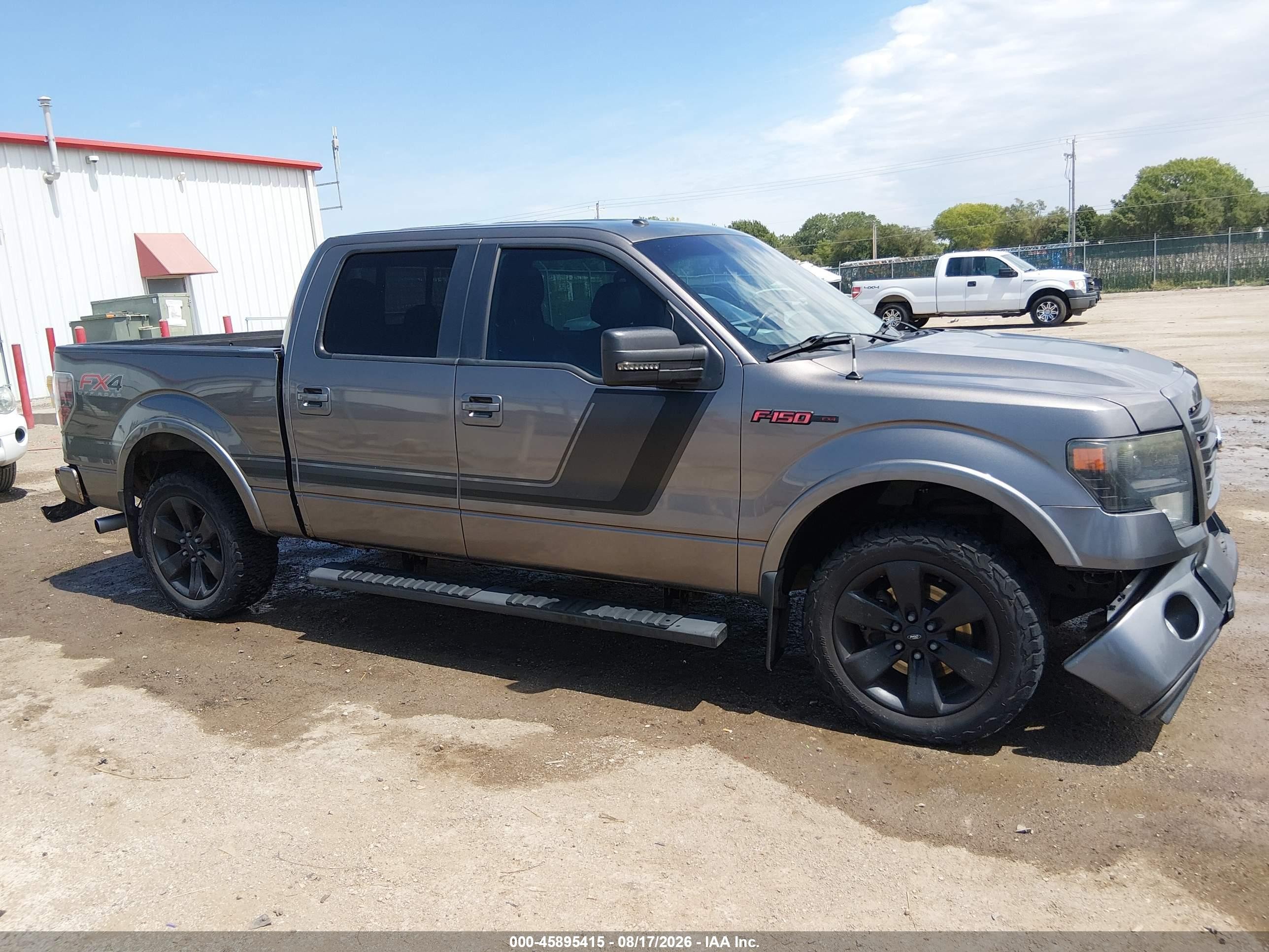 2014 Ford F-150 Fx4 Gray vin: 1FTFW1ET1EFC72563