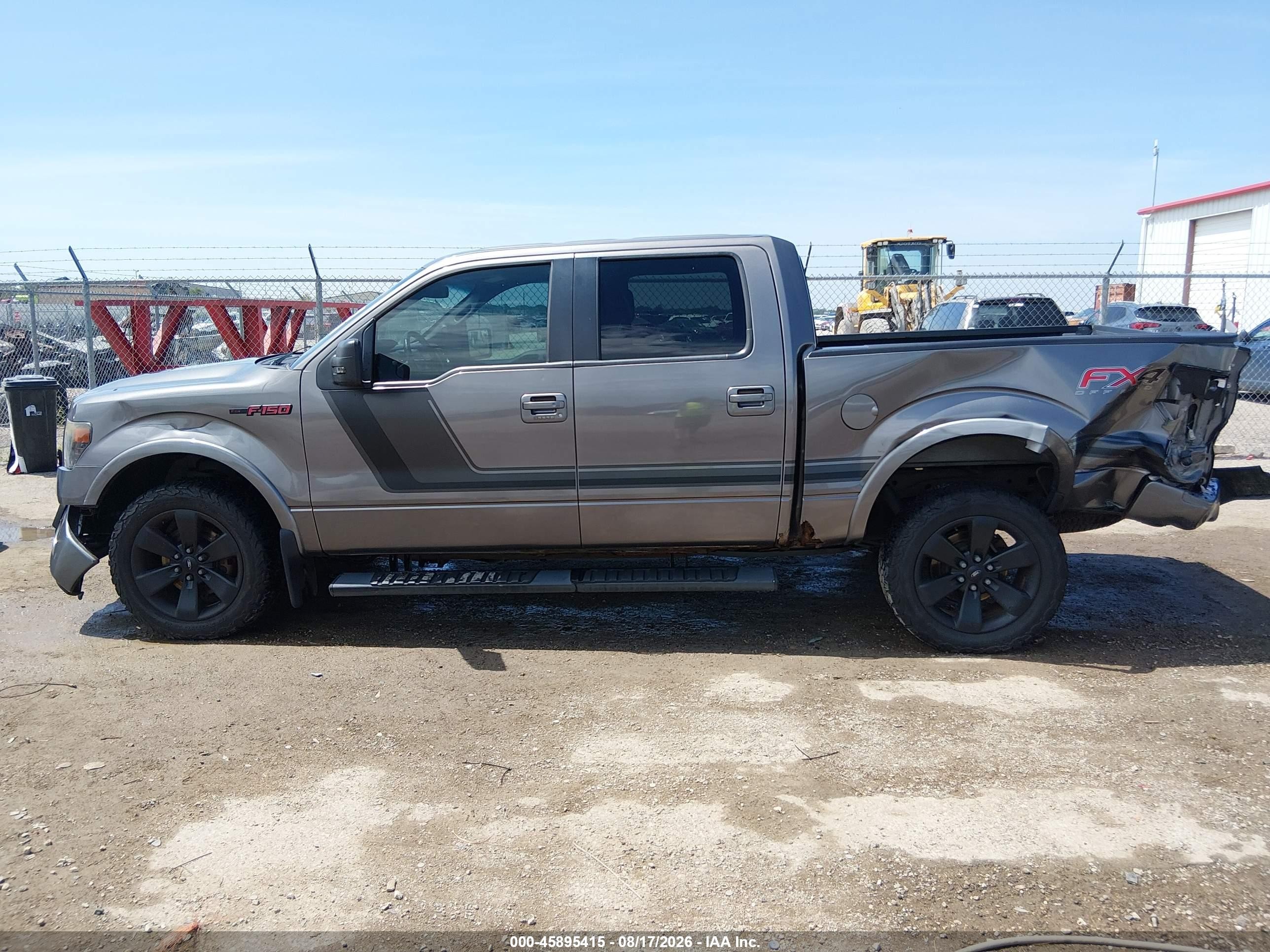 2014 Ford F-150 Fx4 Gray vin: 1FTFW1ET1EFC72563