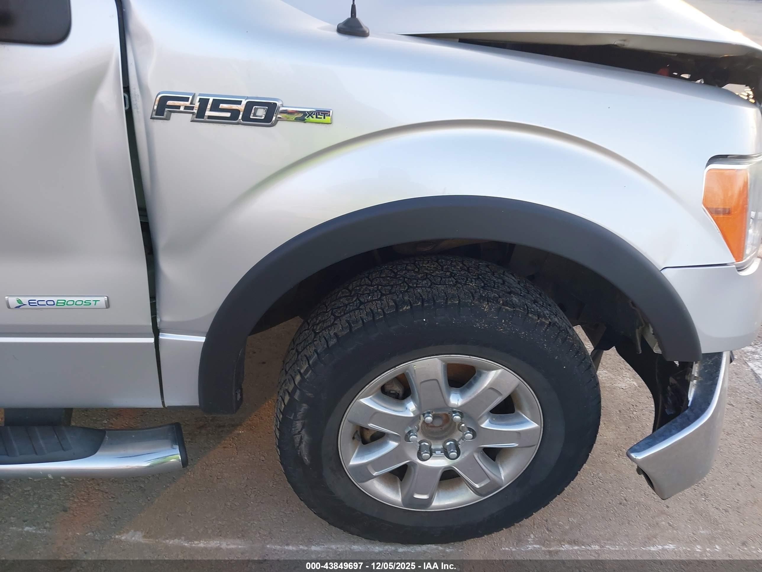 2014 Ford F-150 Xlt Серебряный vin: 1FTFW1ET1EFC74717