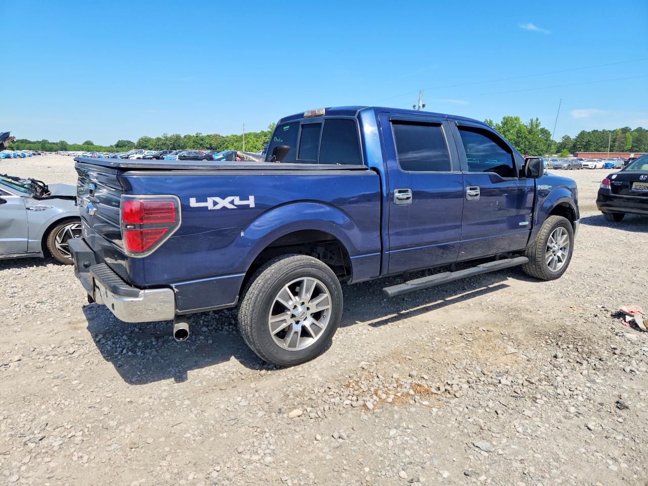 2014 Ford F150 Supercrew Blue vin: 1FTFW1ET1EFC91095